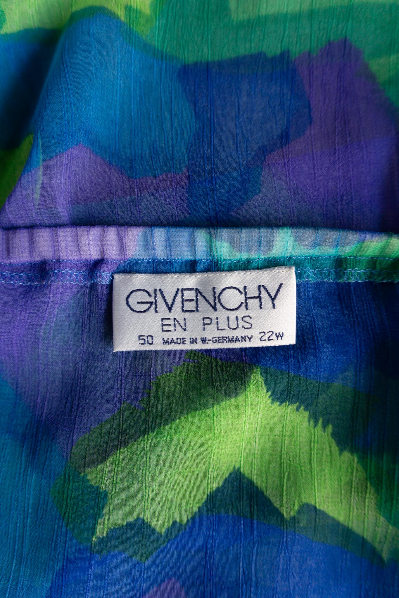 Vintage Givenchy Plus Size Set, Bluse und Top, L–XXL