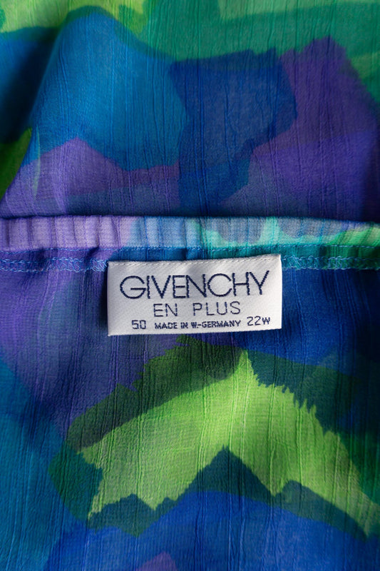 Vintage Givenchy Plus Size Set, Bluse und Top, L–XXL