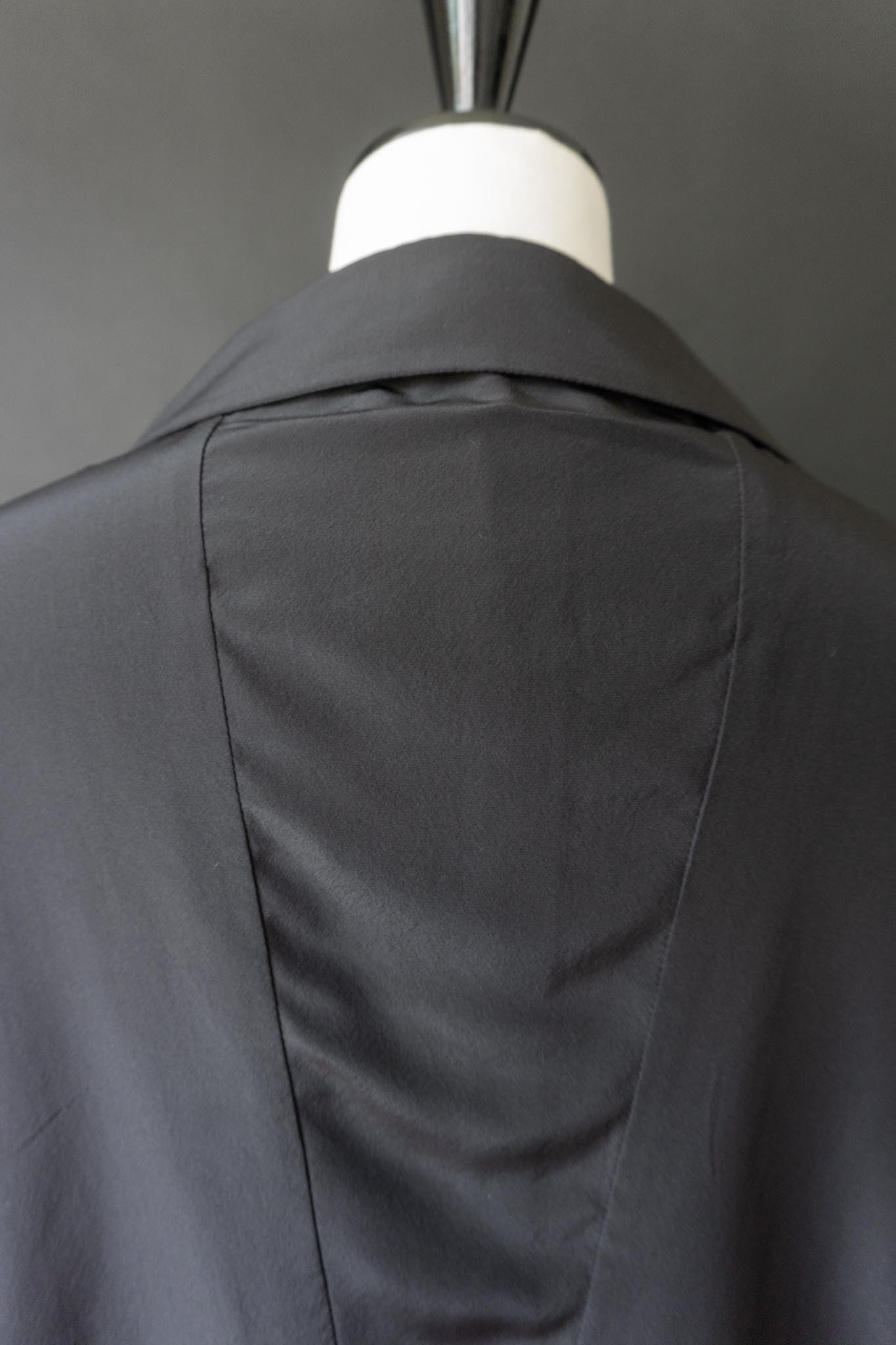 Vintage Prada Blusen Blazer aus reiner Seide, M–L