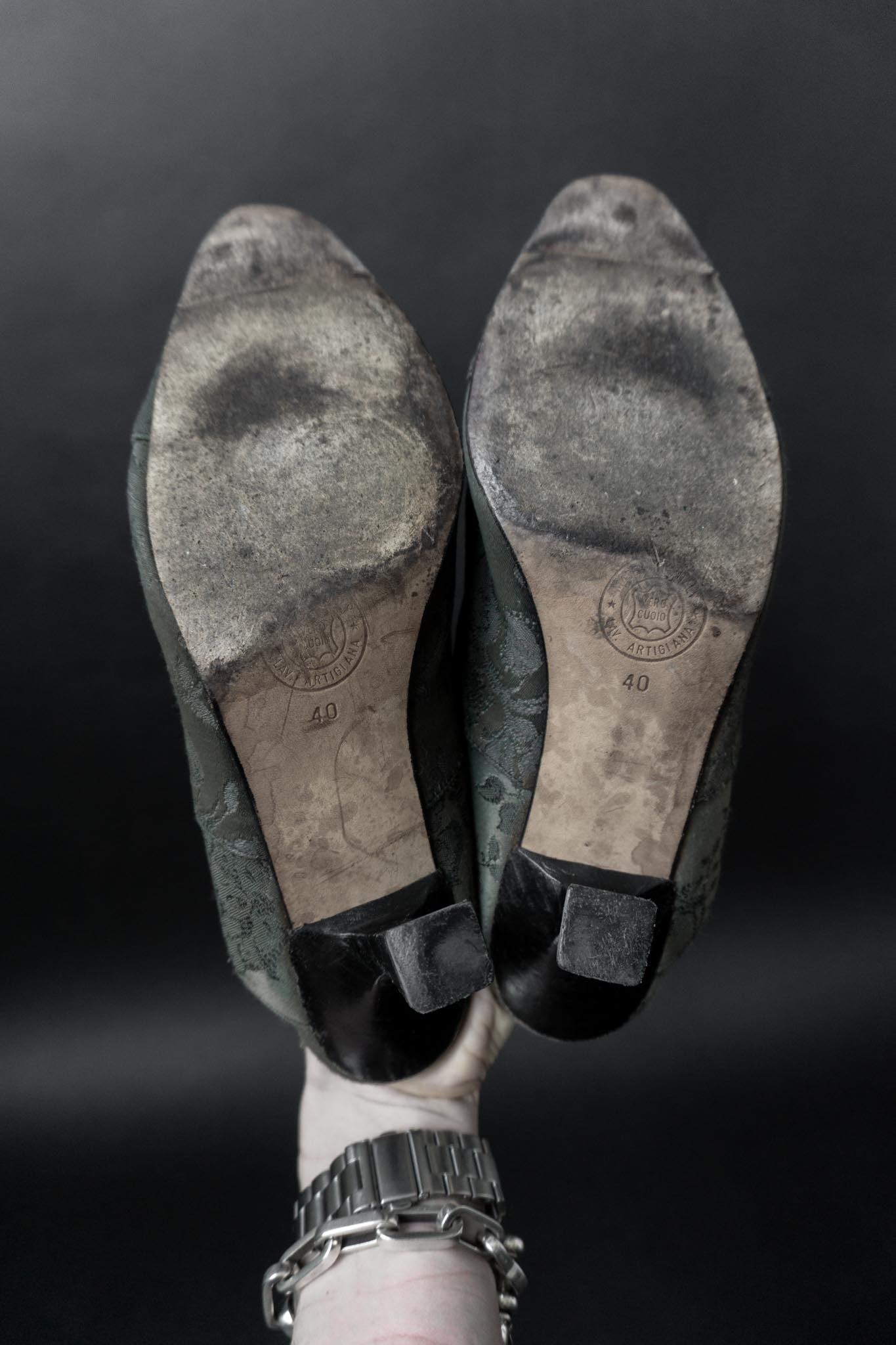 Vintage 1994 Ann Demeulemeester Mules, 40