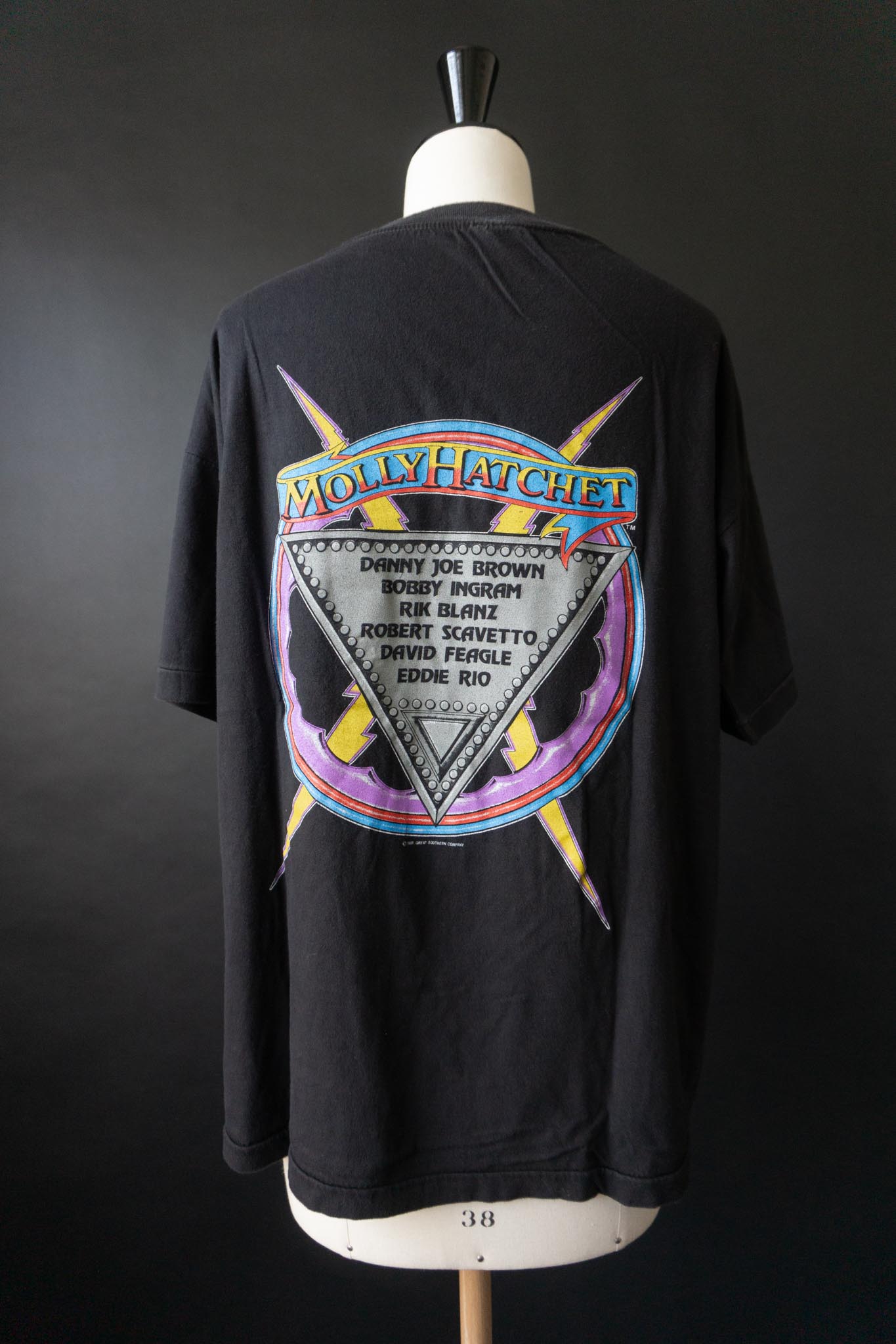 Vintage Bandshirt 1988 Molly Hatchet, L