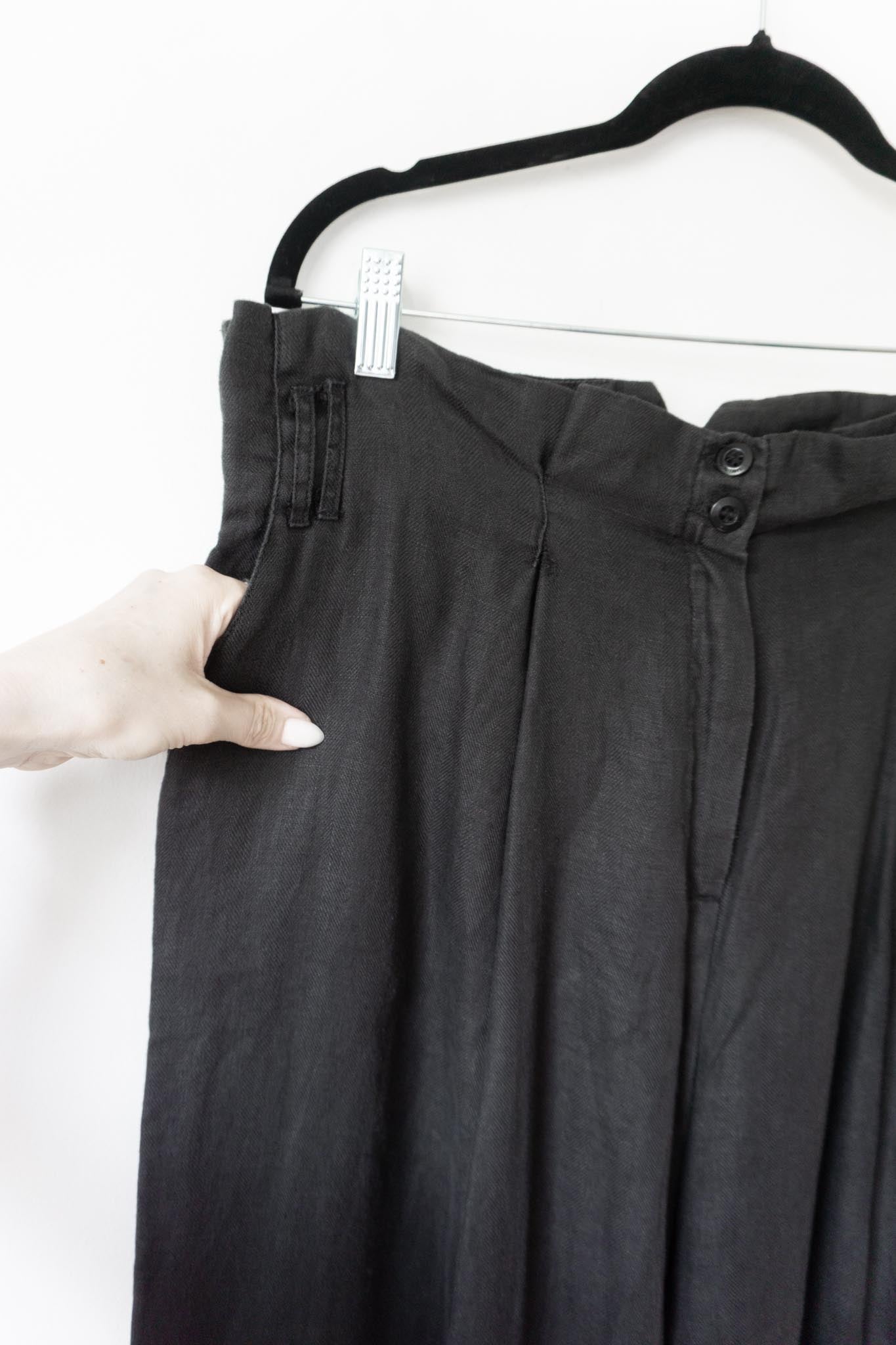Vintage Isabel de Pedro Wide Leg Hose, Plussize, L–XL theplaincircle vintage
