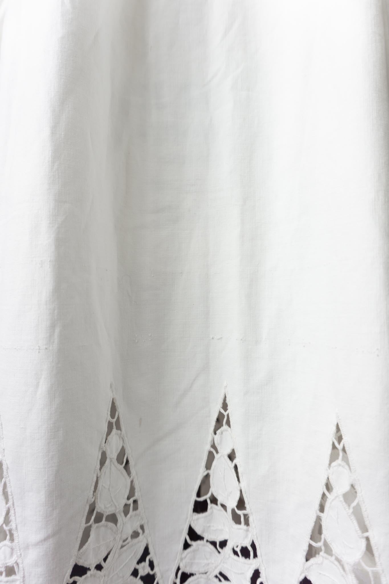 Summer Dress White Antique