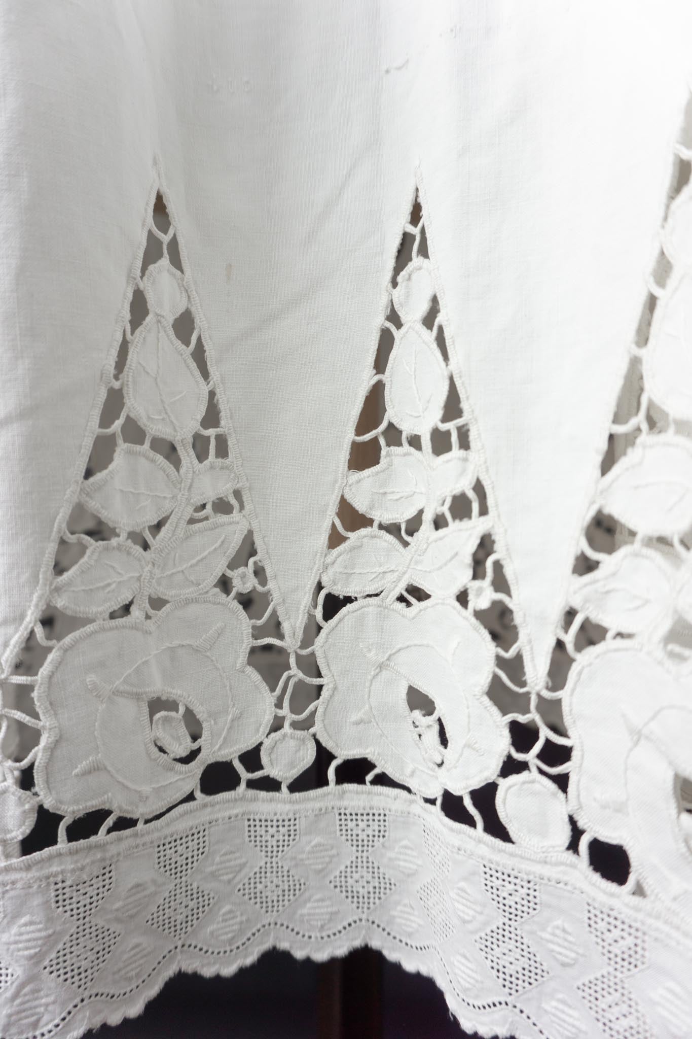 Summer Dress White Antique