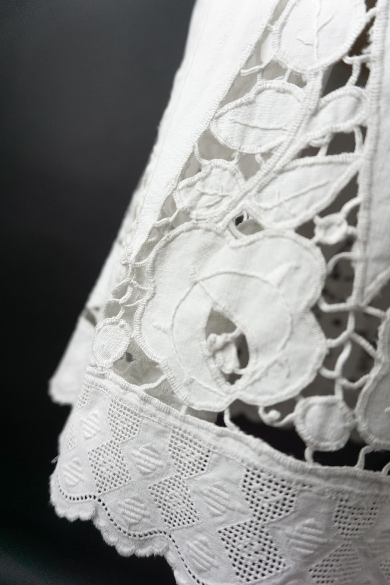 Summer Dress White Antique