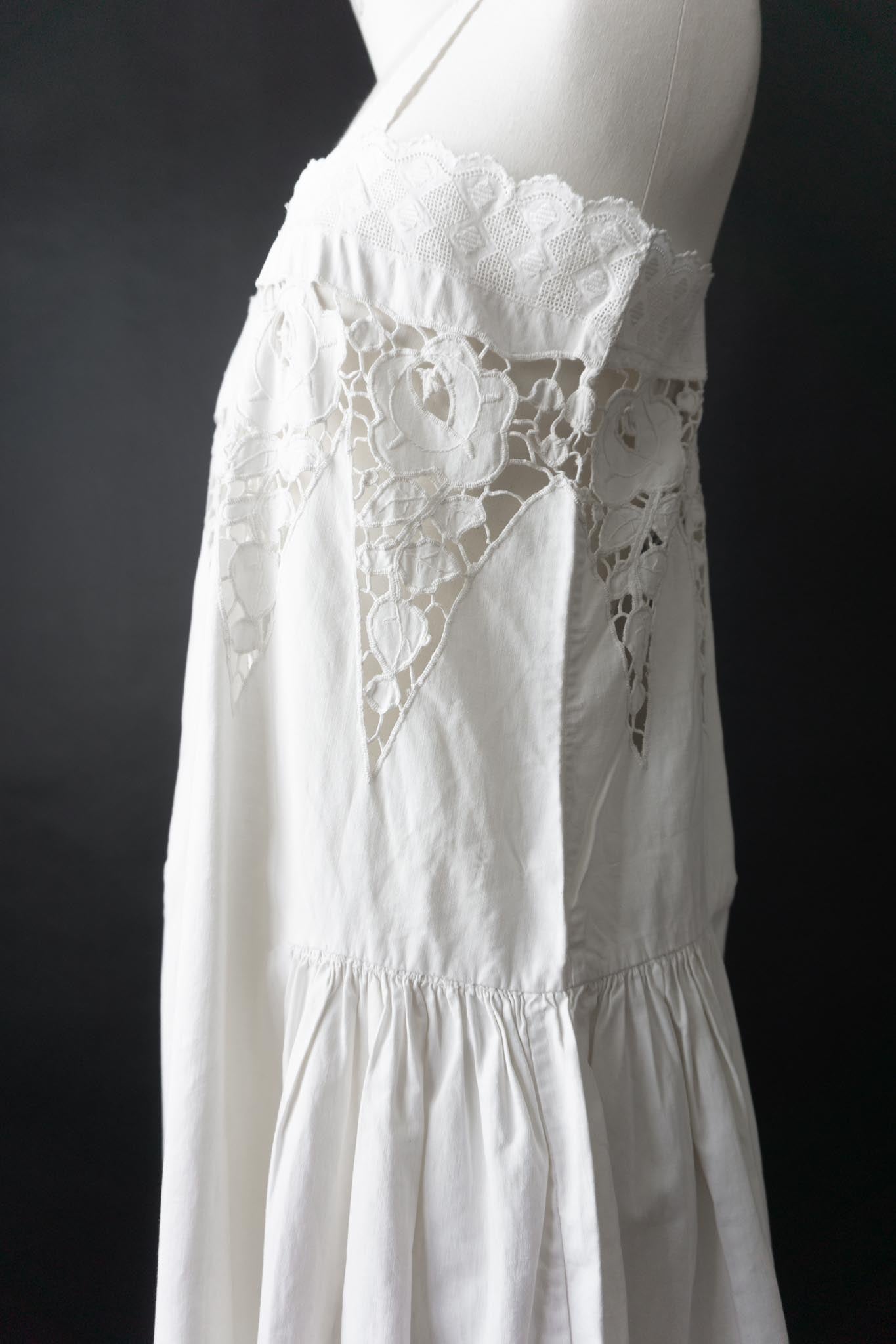 Summer Dress White Antique