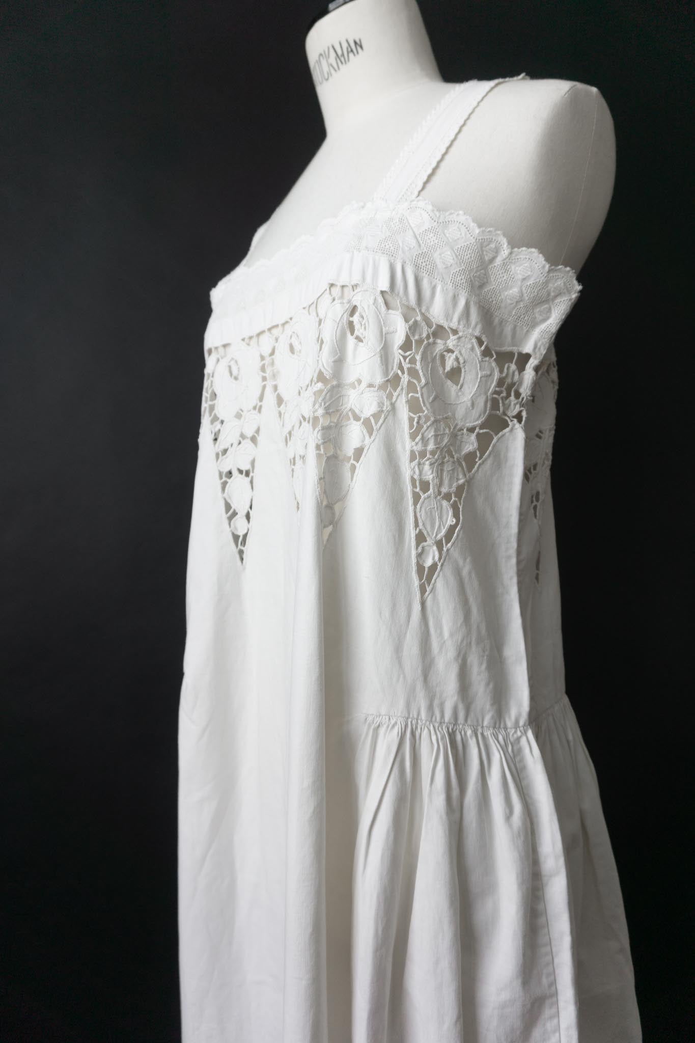 Summer Dress White Antique
