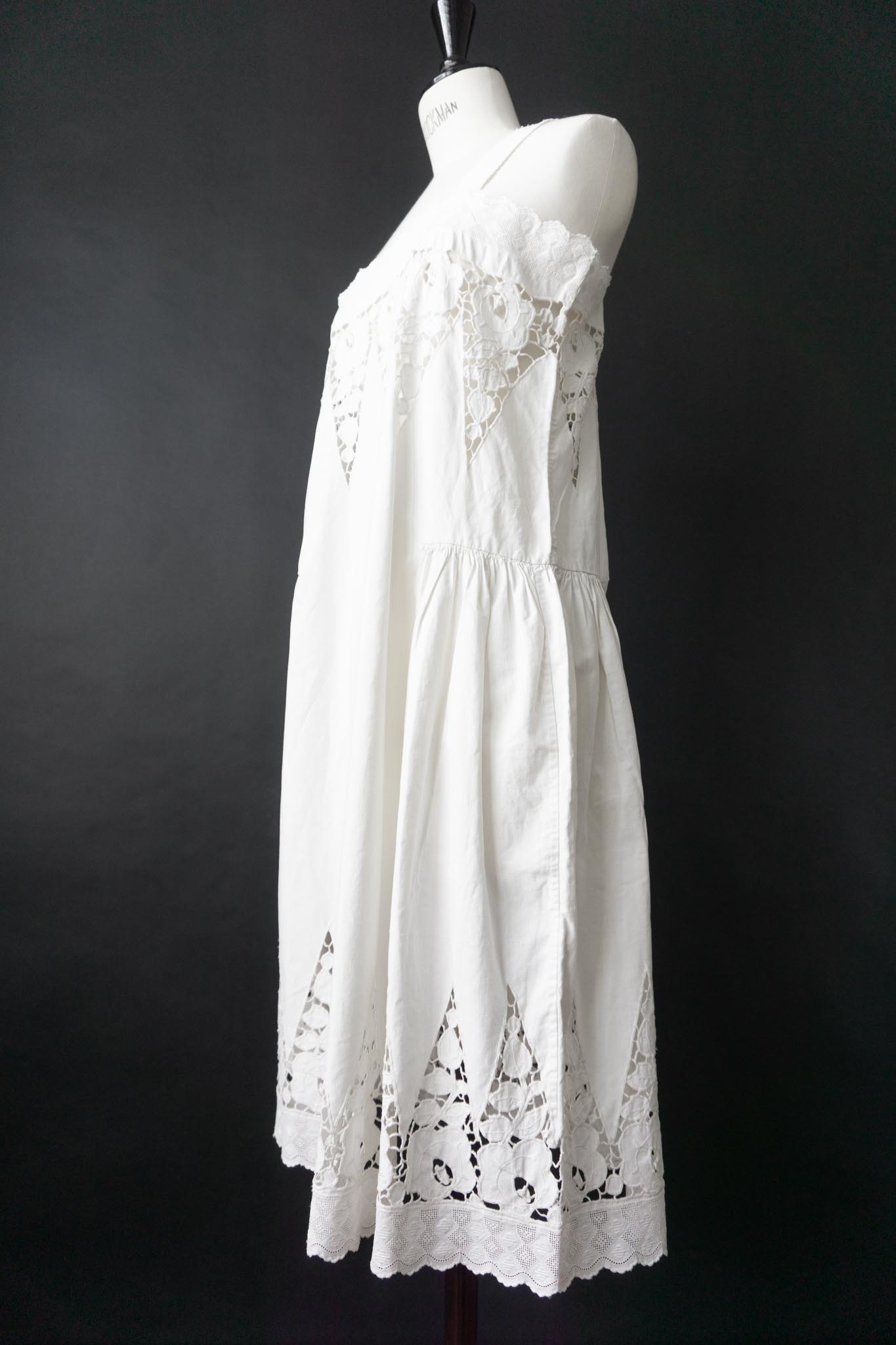 Summer Dress White Antique
