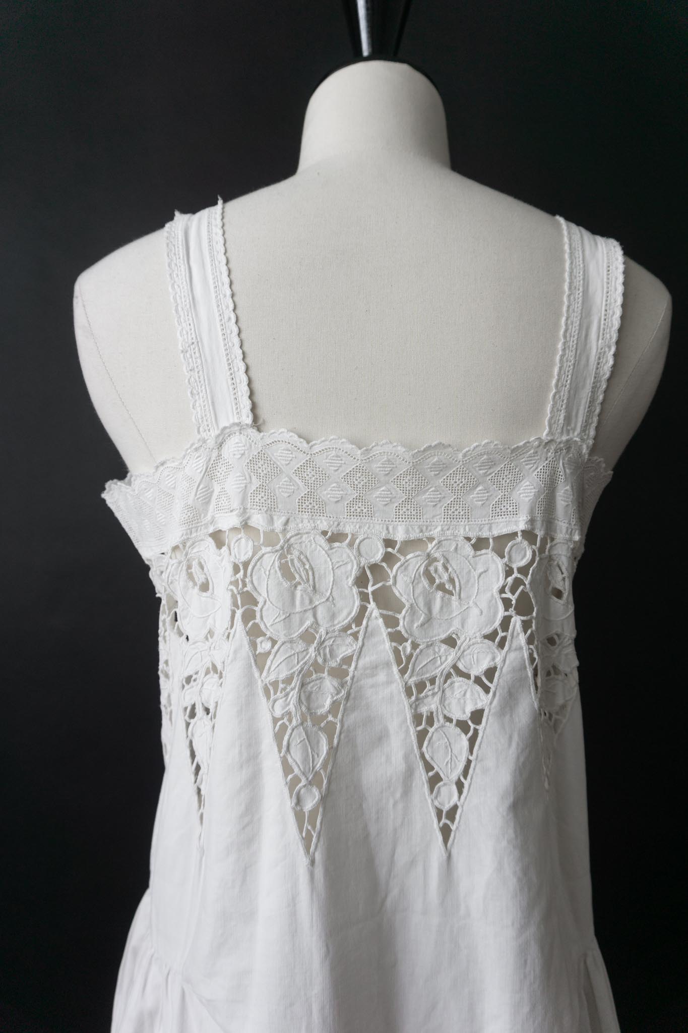 Summer Dress White Antique