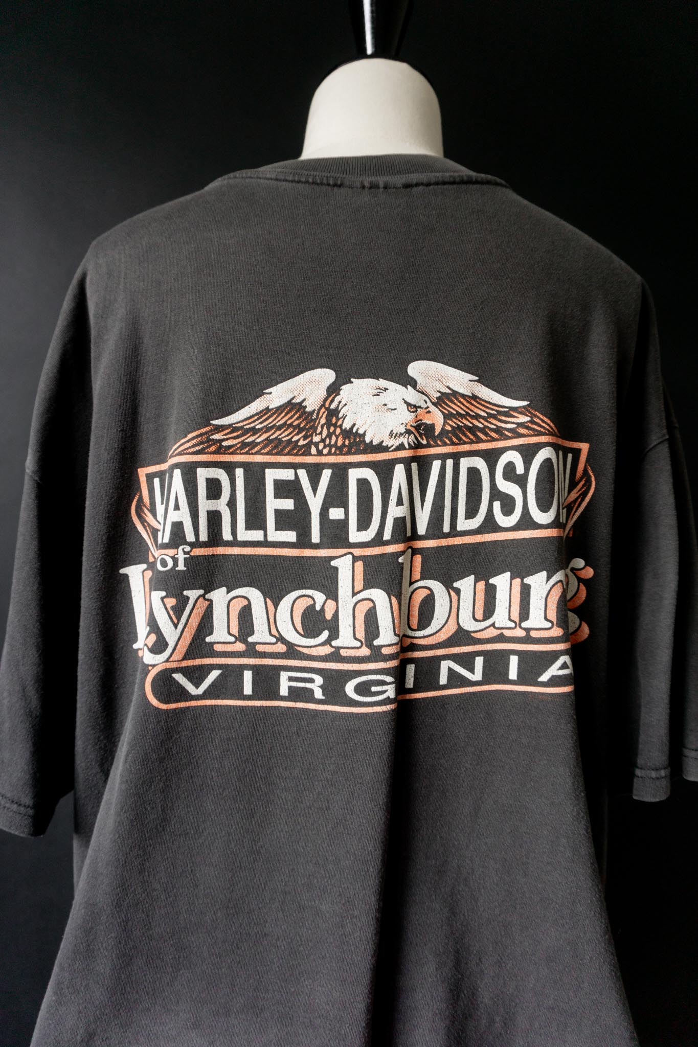 Vintage 1999 Harley-Davidson Cropped T-Shirt, XL