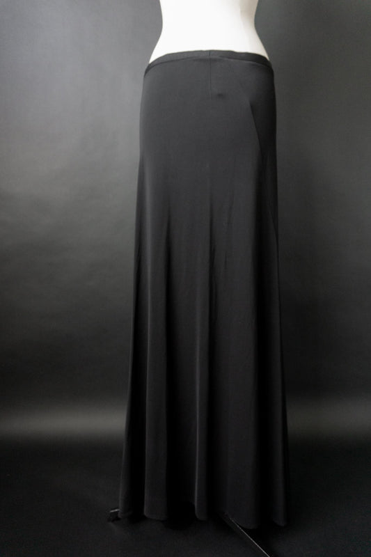 Vintage Marimekko Maxirock Schwarz, M–XL