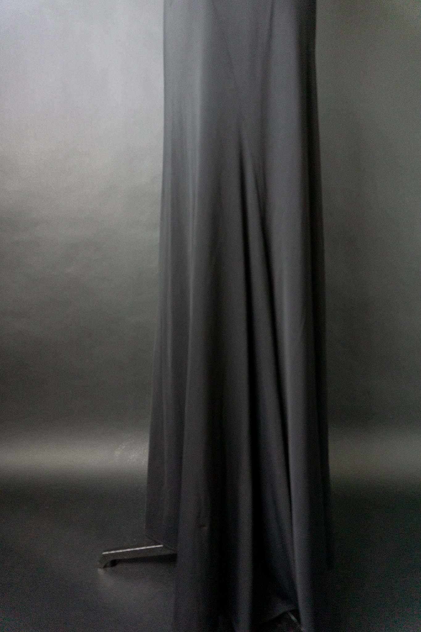 Vintage Marimekko Maxirock Schwarz, M–XL