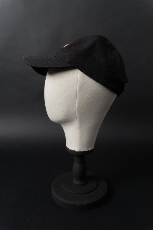 Vintage Harley-Davidson Baseball Cap – schwarze Logo-Kappe aus Baumwolle
