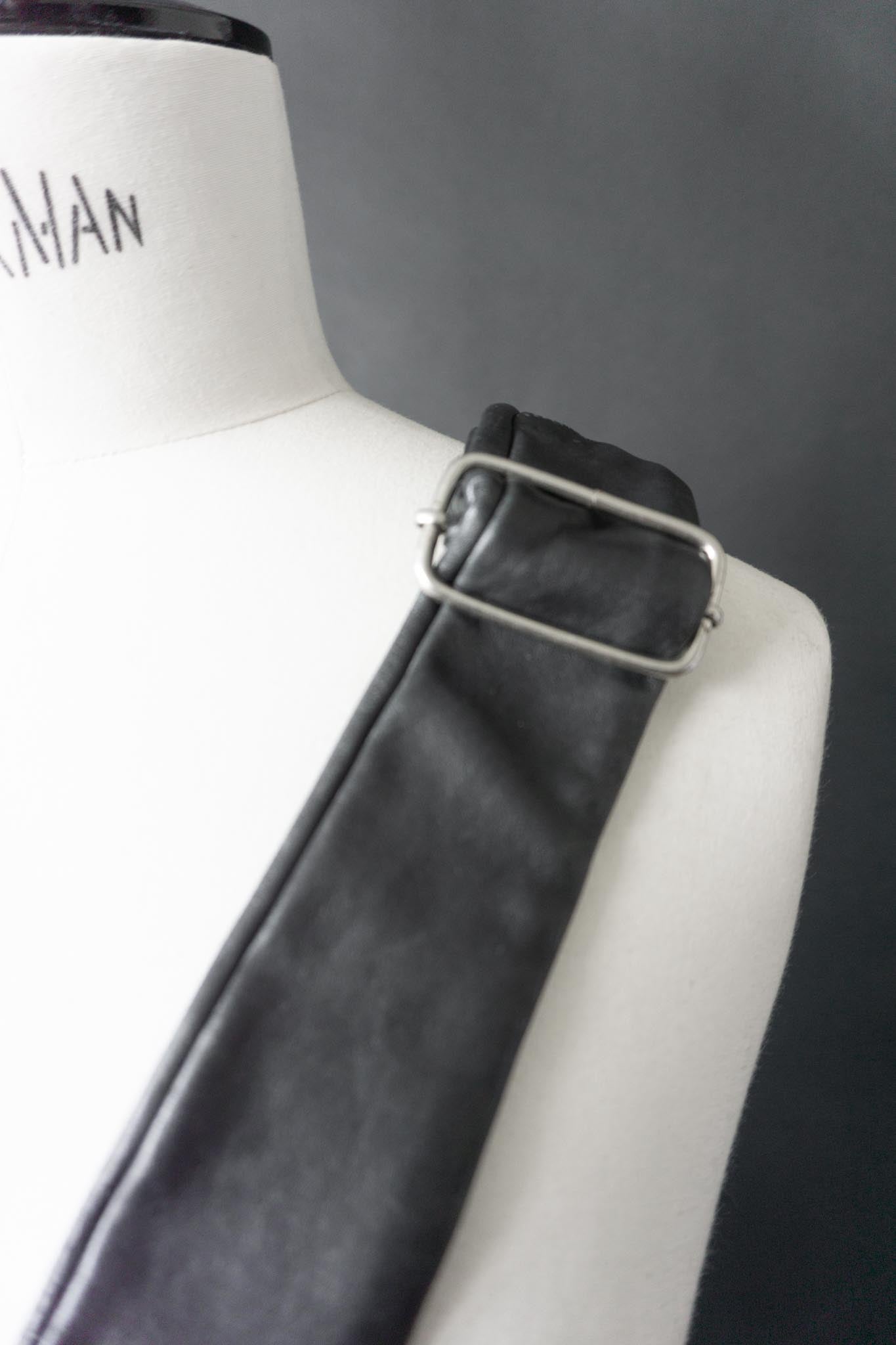 Vintage 90s Hobo Bag, Echtleder