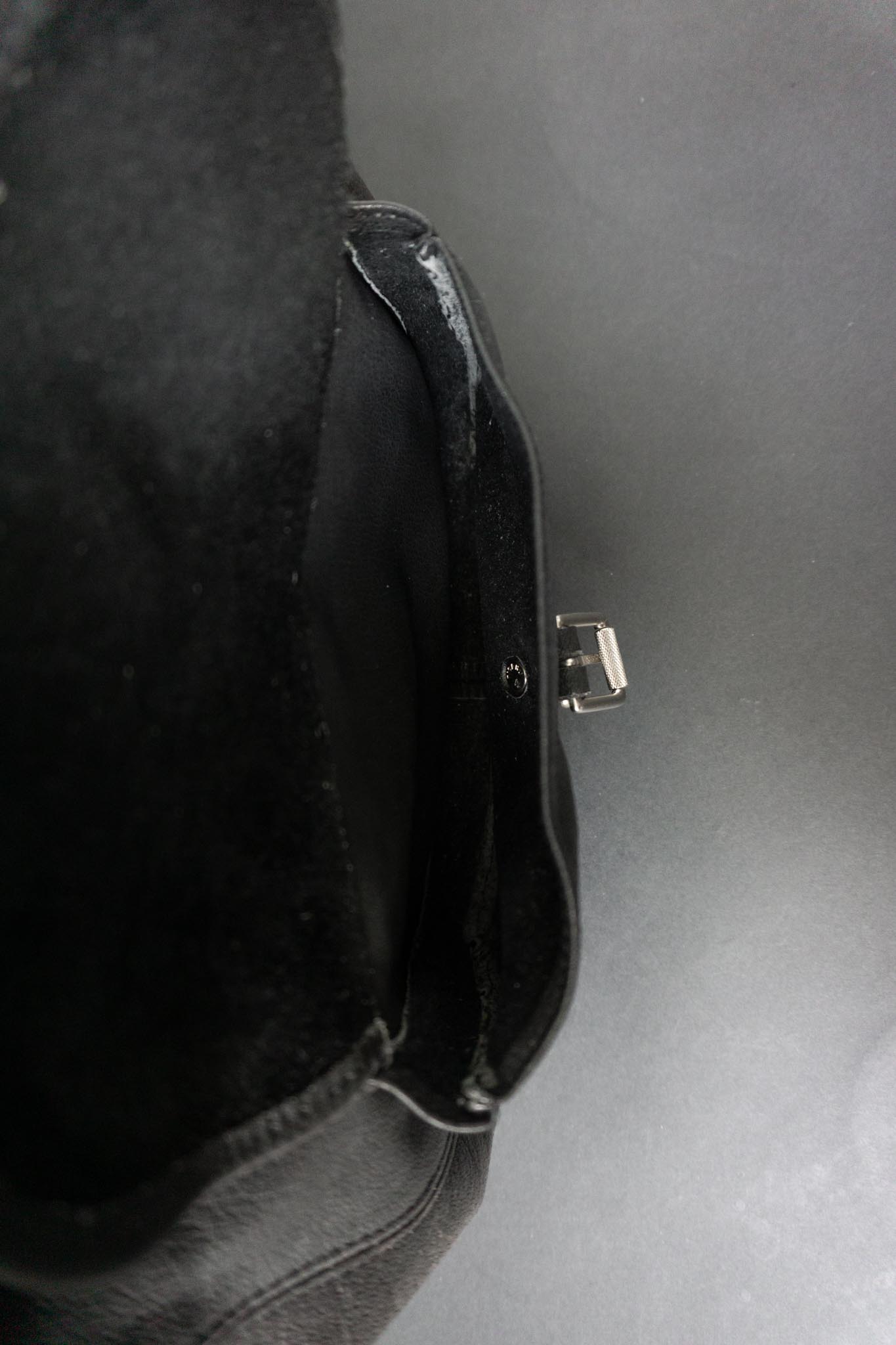 Vintage 90s Rucksack, Echtleder, Grunge