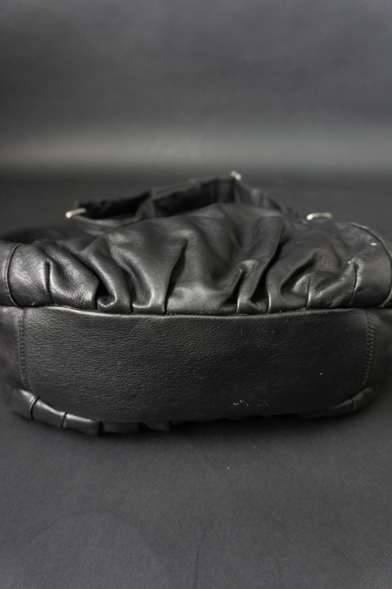 Vintage 90s Hobo Bag, Echtleder
