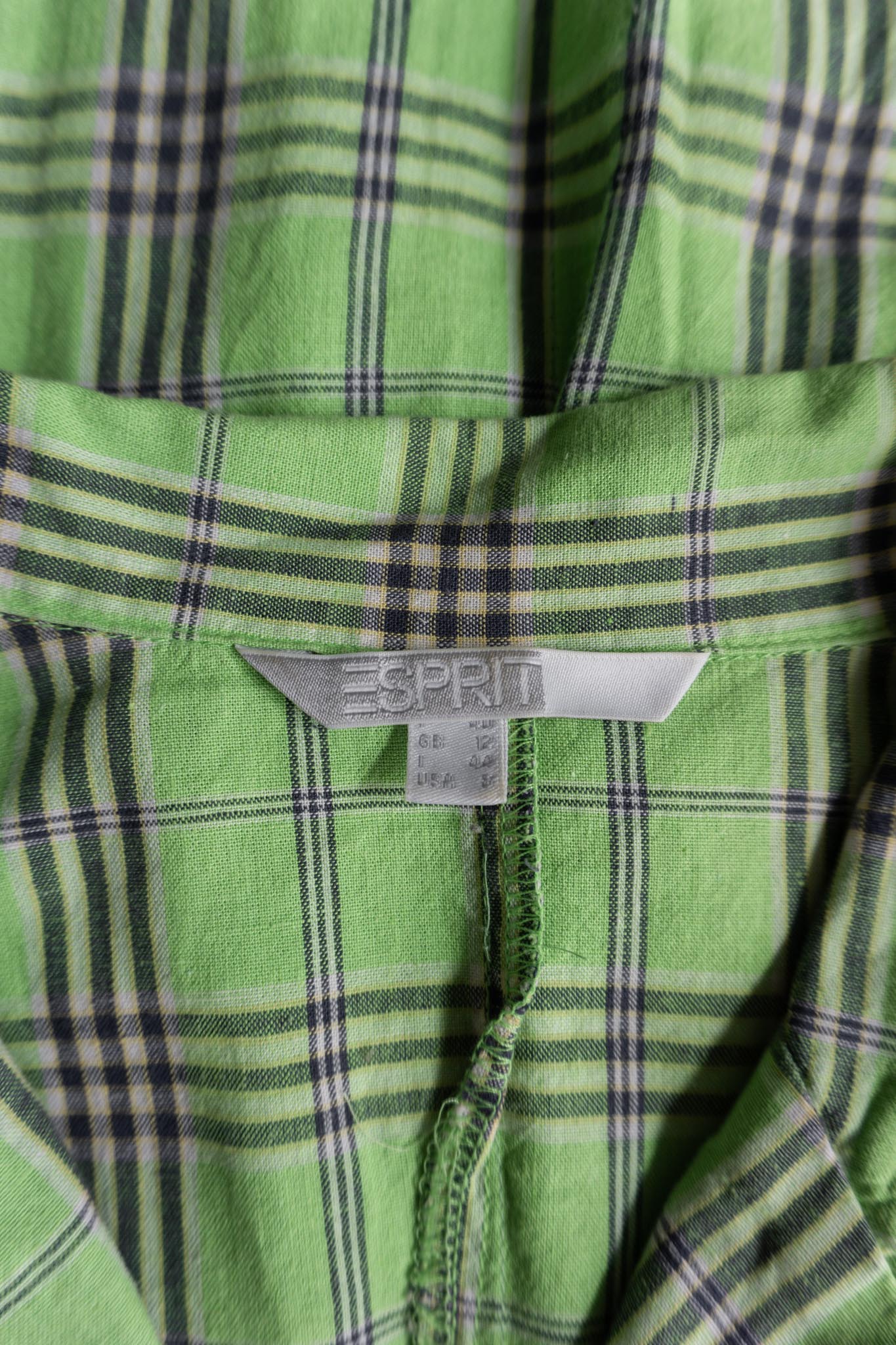 Vintage 90s Esprit Maxikleid in Type O Negative Green, XS–S