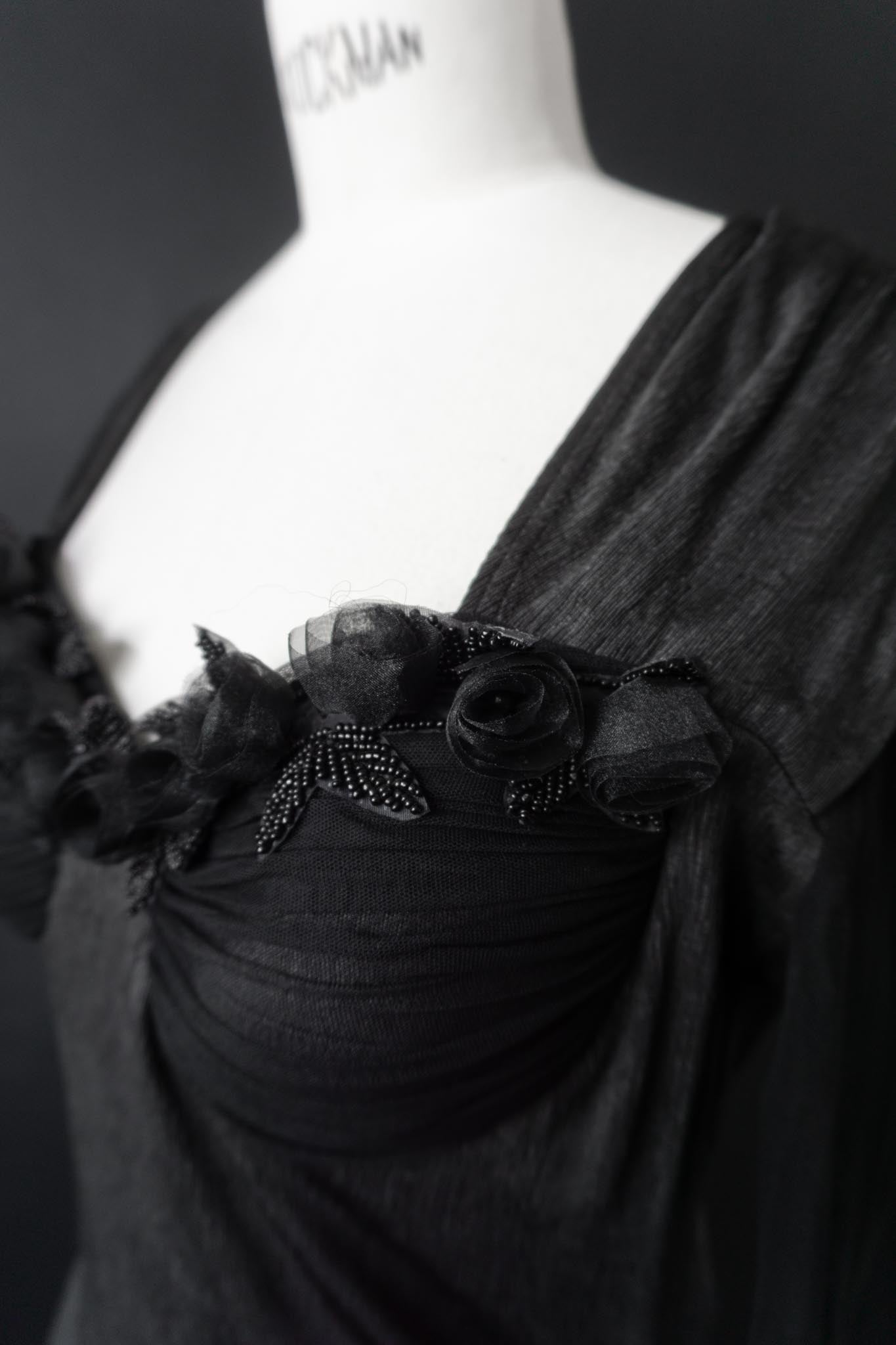 Gothic Kleid Bustier, M–L