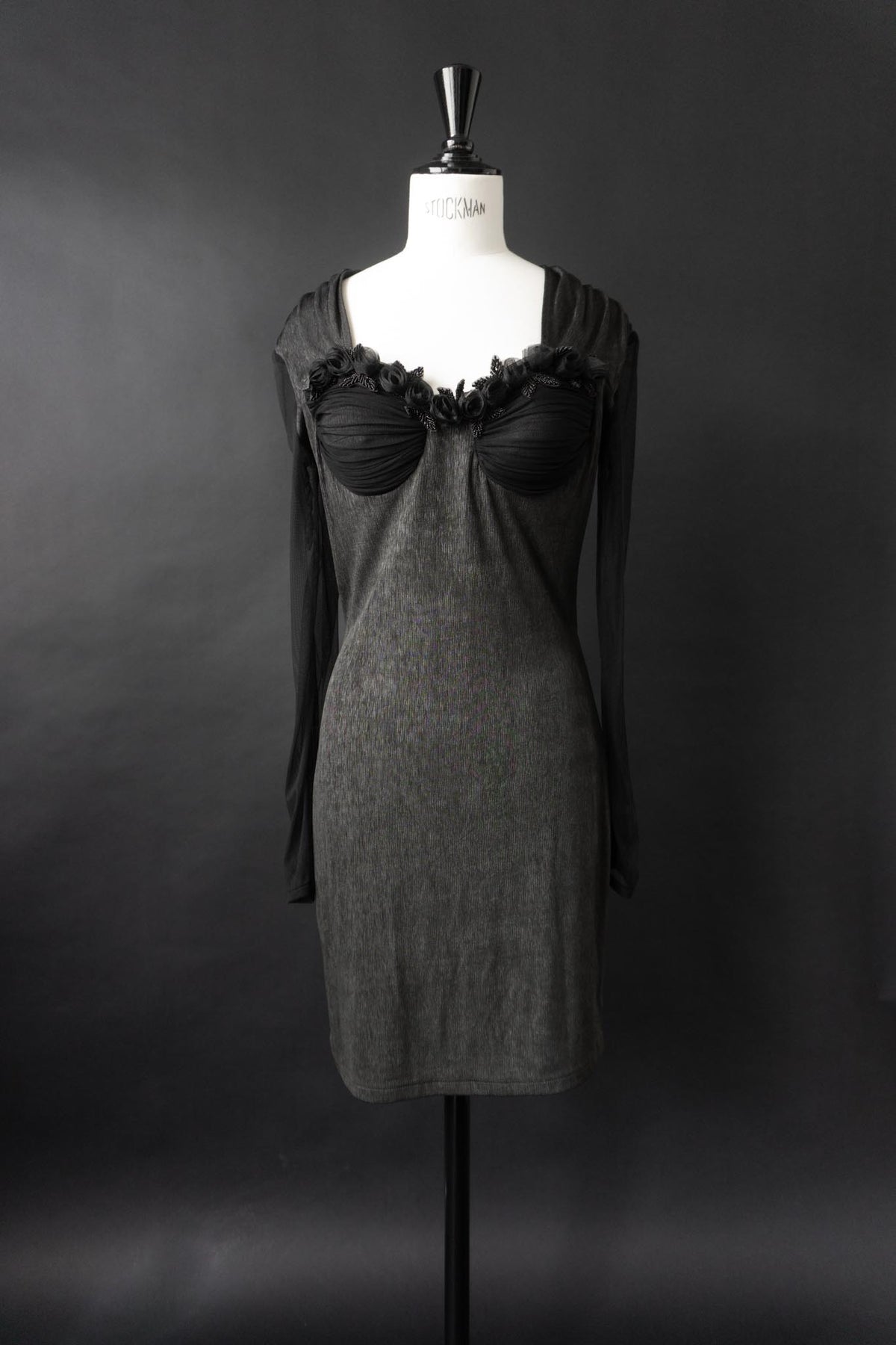 Gothic Kleid Bustier, M–L