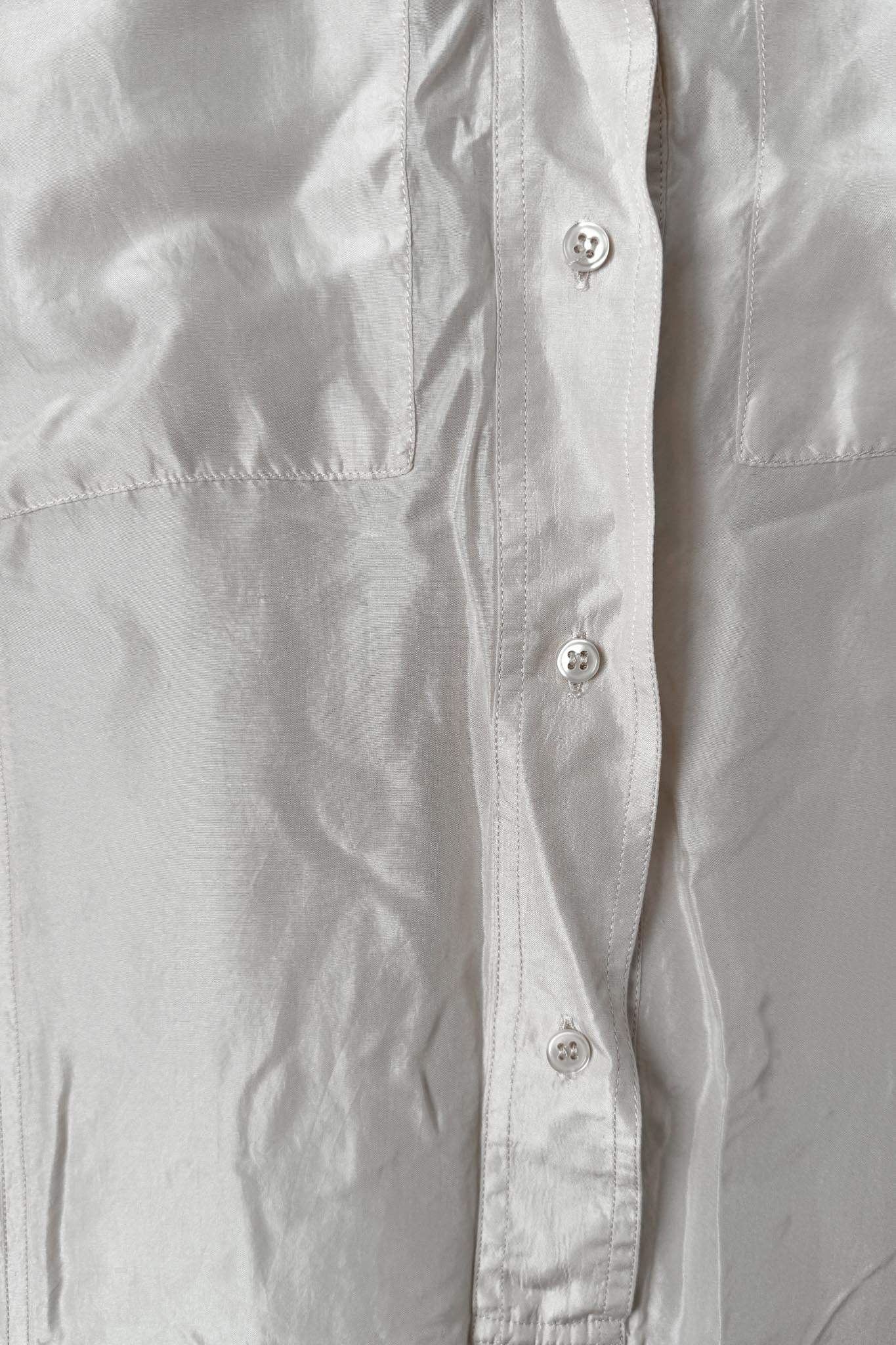 Vintage 80s Seiden Jumpsuit, Creme mit Taillengürtel, XS–S