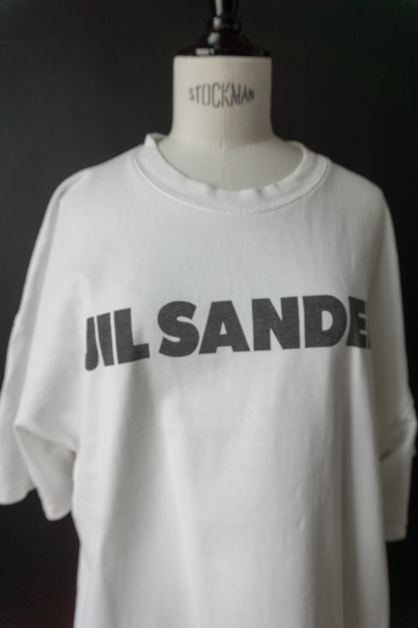 Jil Sander Logo T-Shirt aus Baumwolle – Oversized Fit, S–L