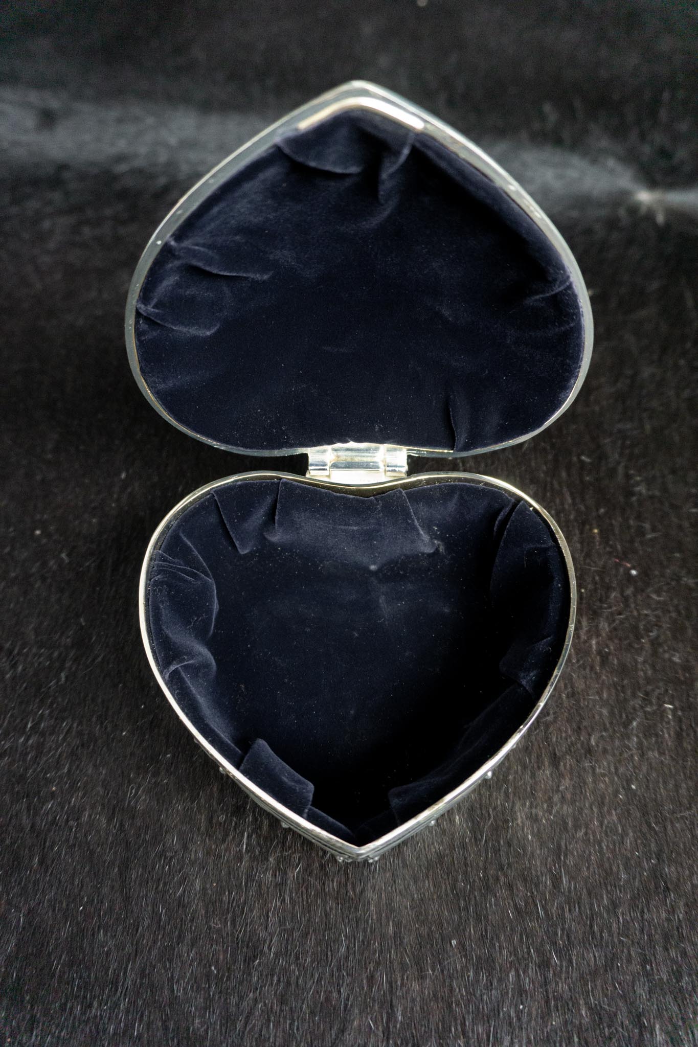 Vintage Schmuckschatullen Set, Heart Shaped Box