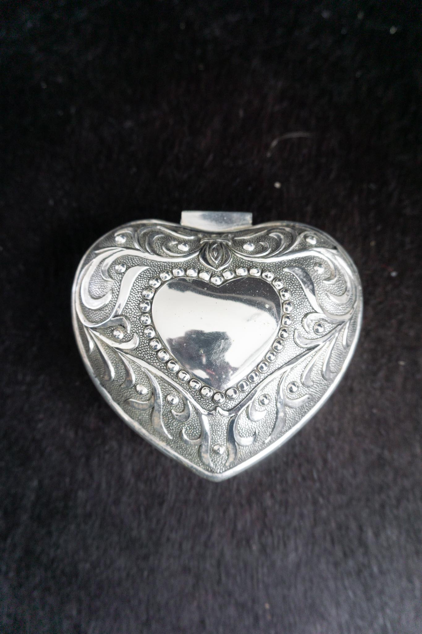 Vintage Schmuckschatullen Set, Heart Shaped Box