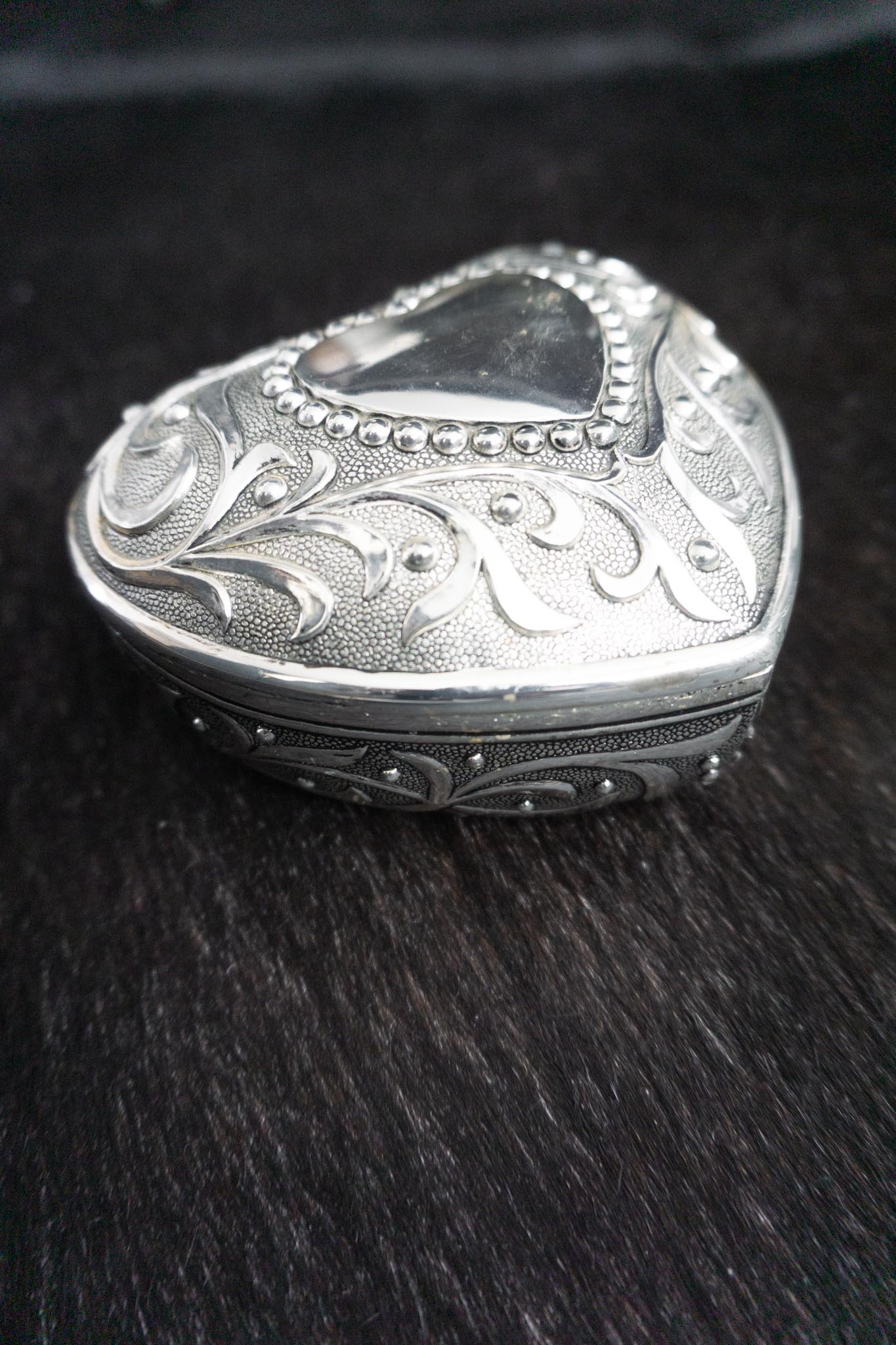 Vintage Schmuckschatullen Set, Heart Shaped Box