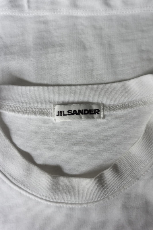 Jil Sander Logo T-Shirt aus Baumwolle – Oversized Fit, S–L