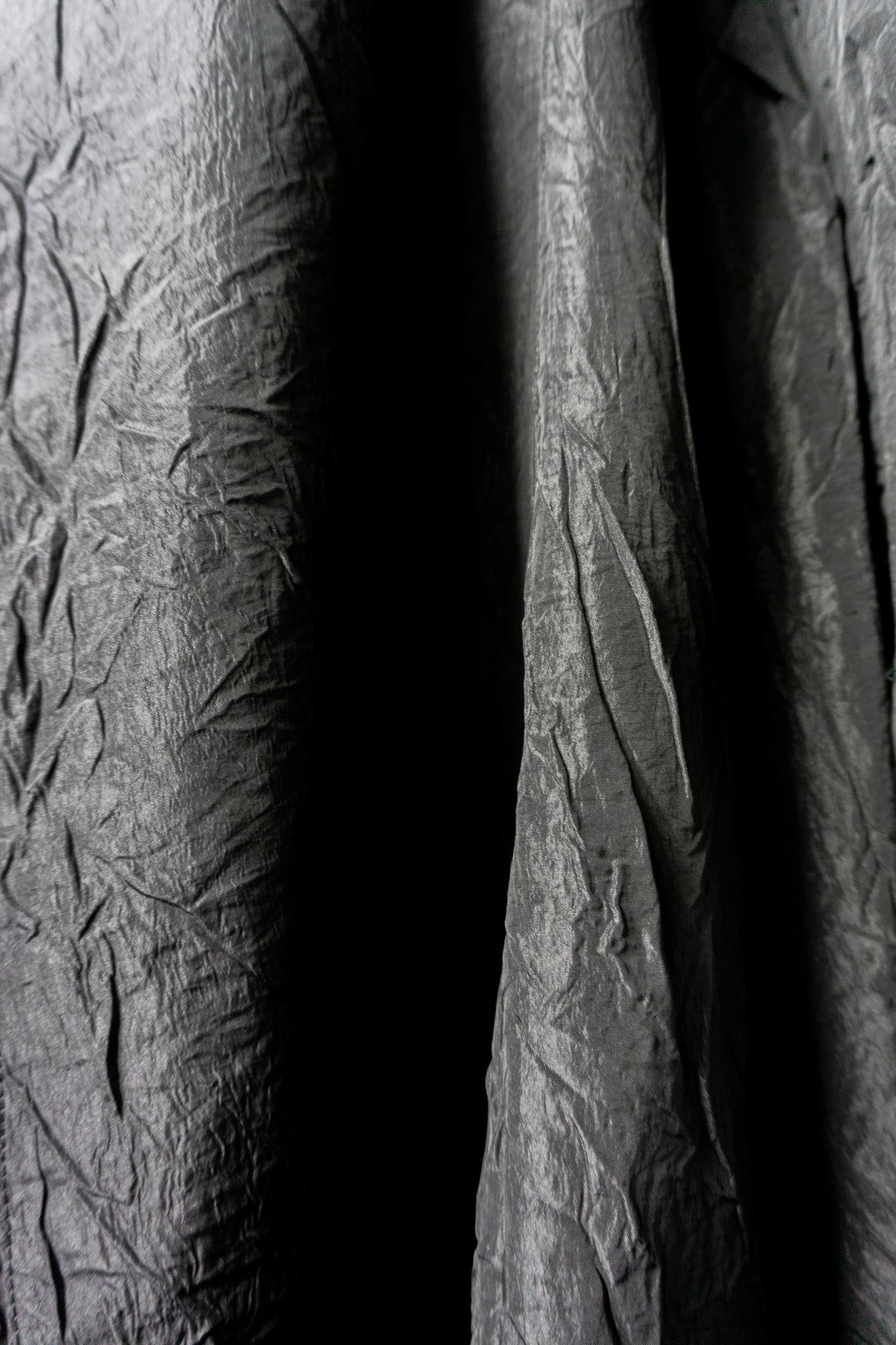Vintage Goth Mantel, Crinkle, Avantgarde, M–XXL