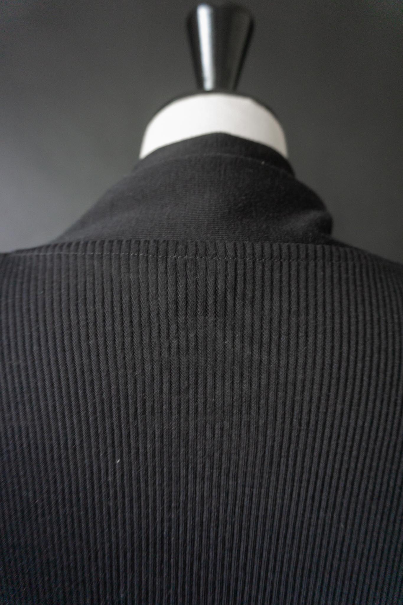 Vintage Cardigan, Wolle & Seide mit Schalkragen, XS–M