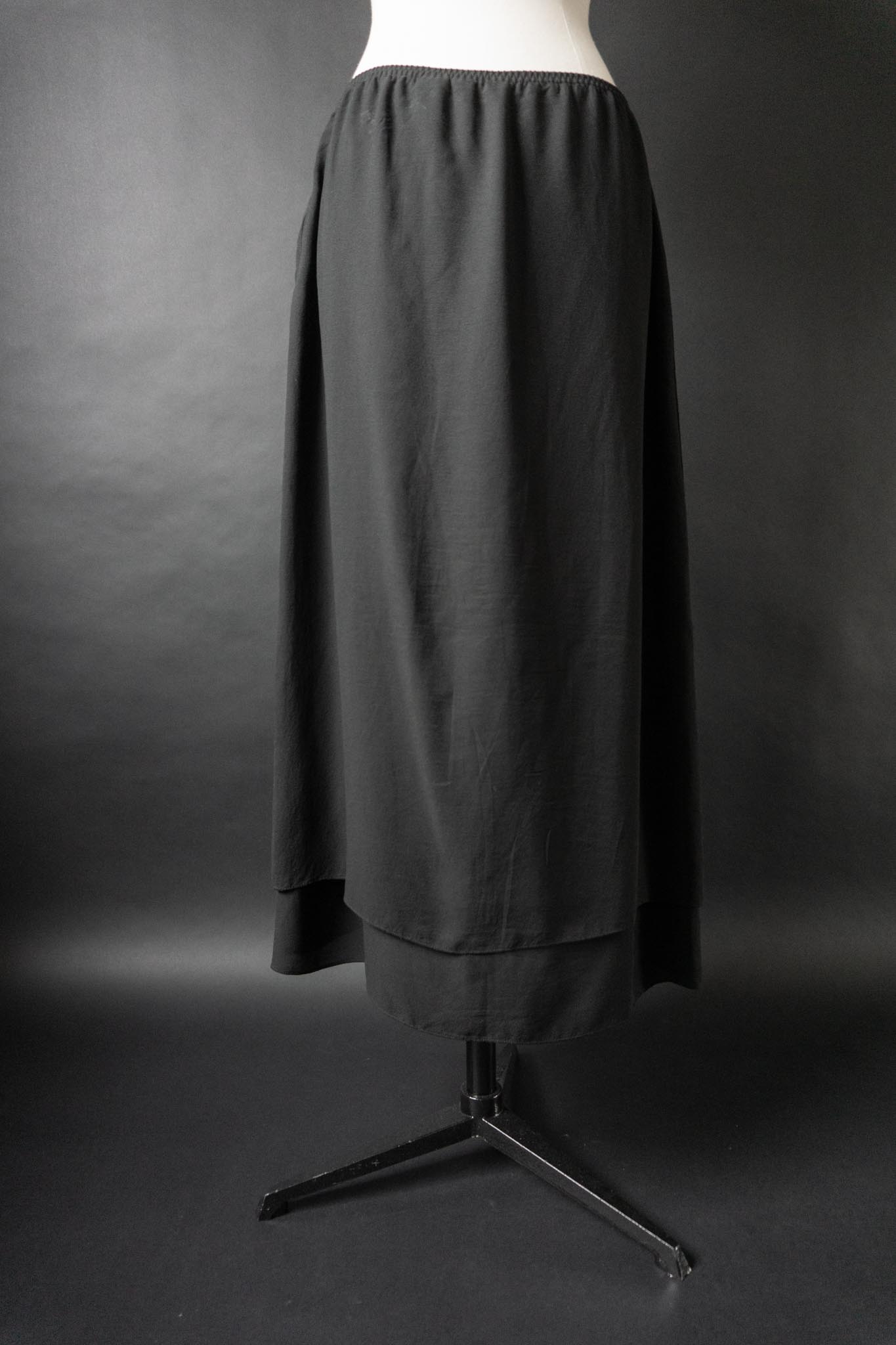 Vintage Laura Ashley Seidenrock, S–M