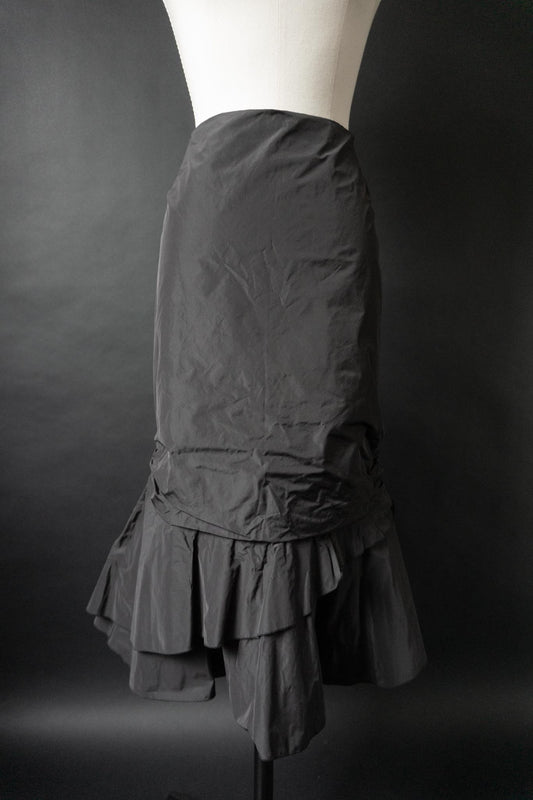 Vintage 80er Witchy Rock, Volants, S–M