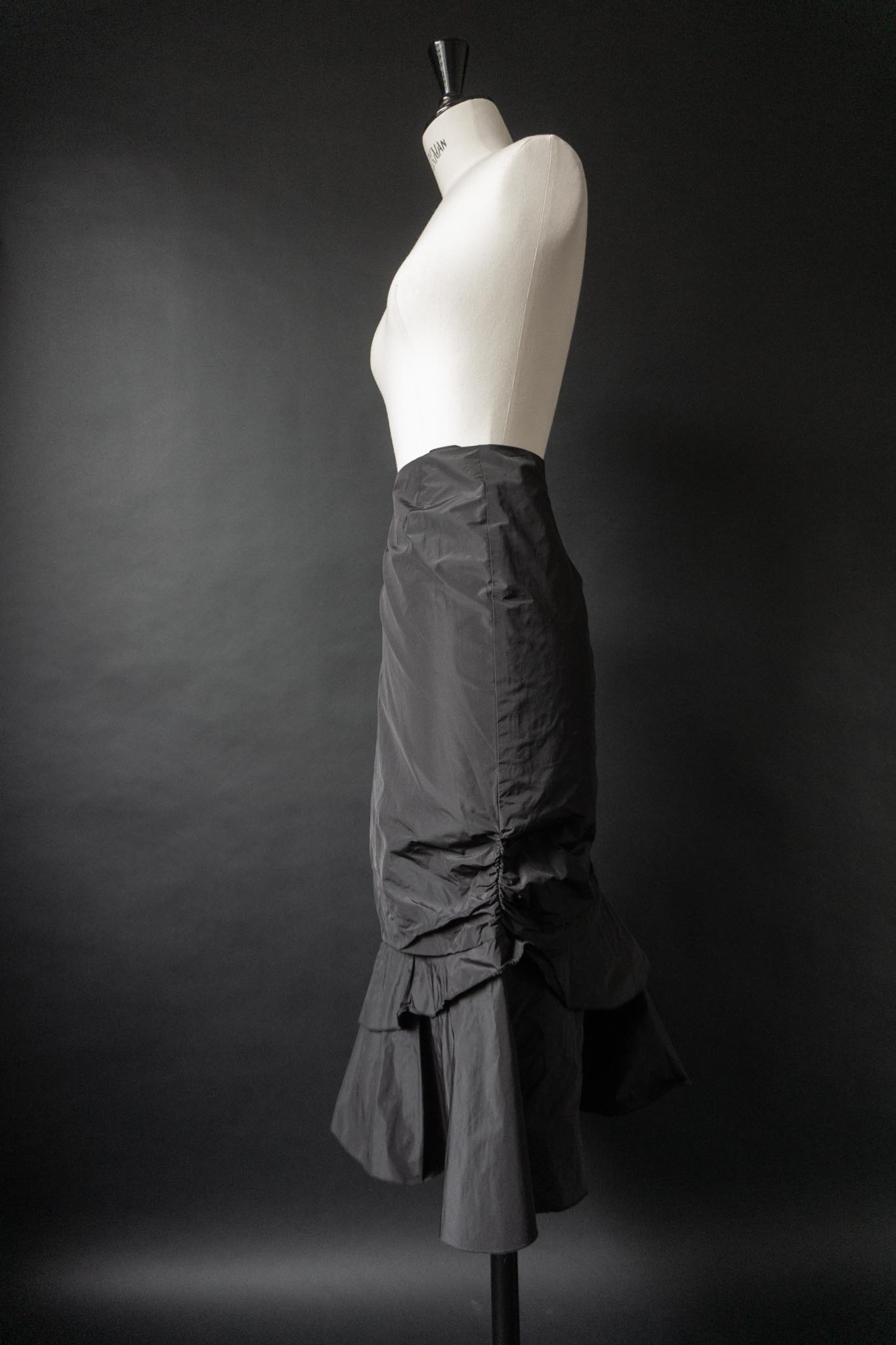 Vintage 80er Witchy Rock, Volants, S–M
