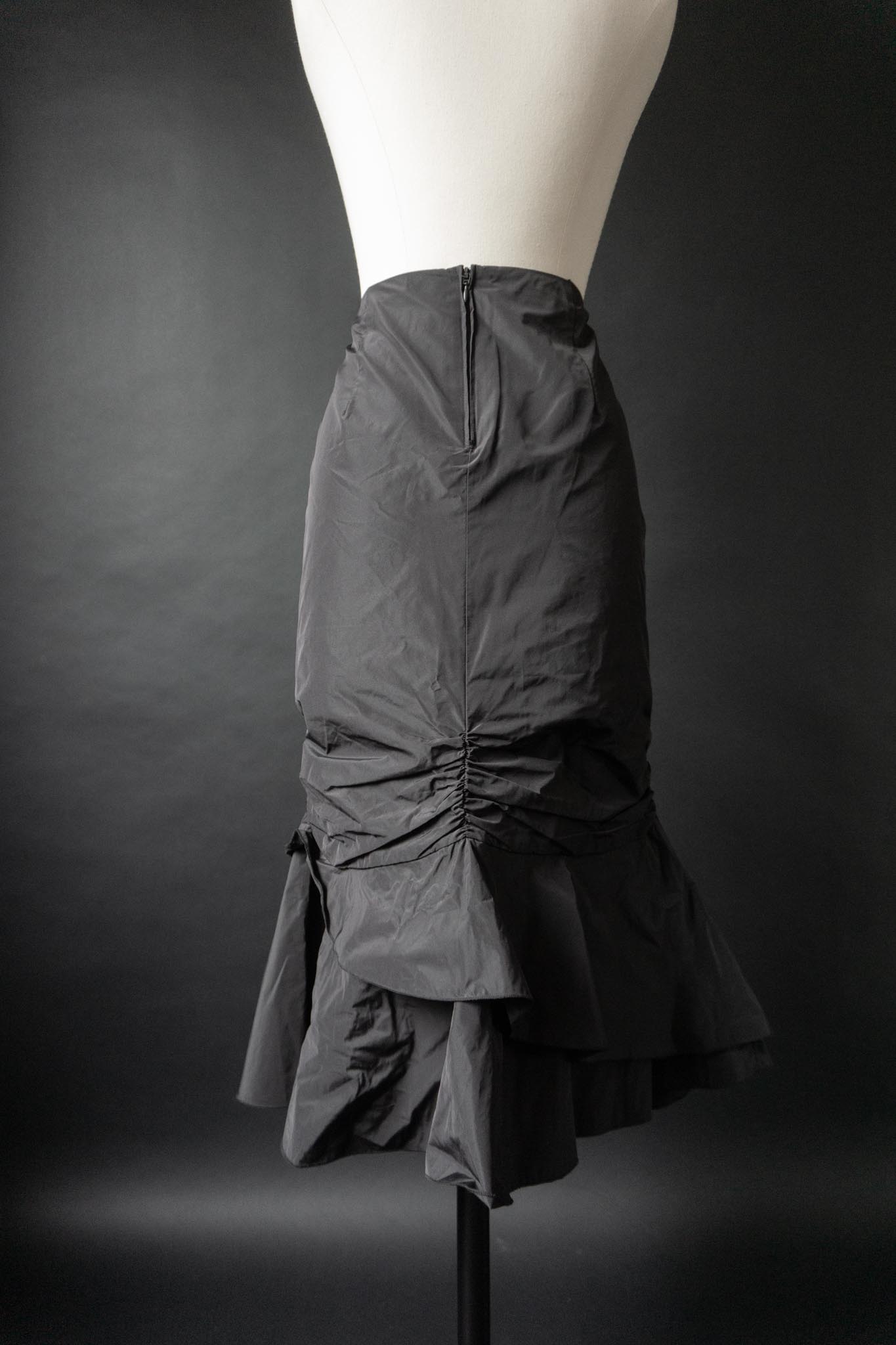 Vintage 80er Witchy Rock, Volants, S–M
