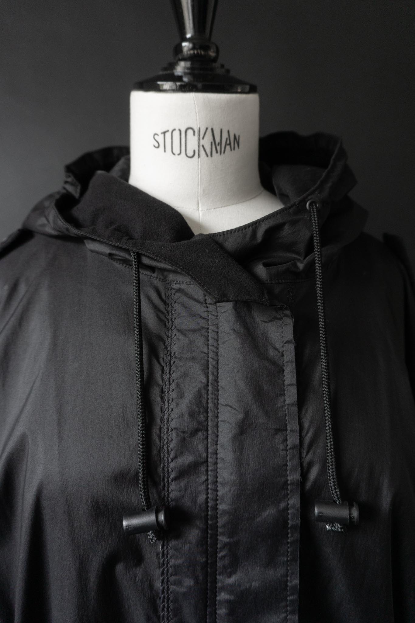 Vintage 90s Issey Miyake White Label Parka mit Kapuze, S–L