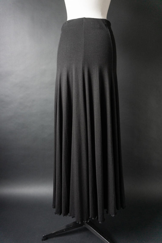 Vintage 90s Midirock, Wellenkante, S–M
