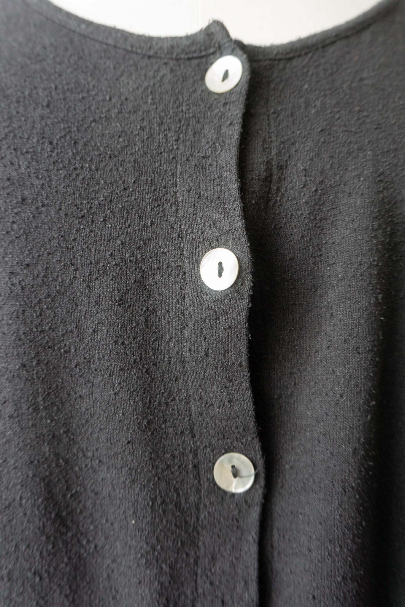 Vintage Seidentop mit Perlmuttknöpfen | Cottagecore trifft Minimalismus, M–L