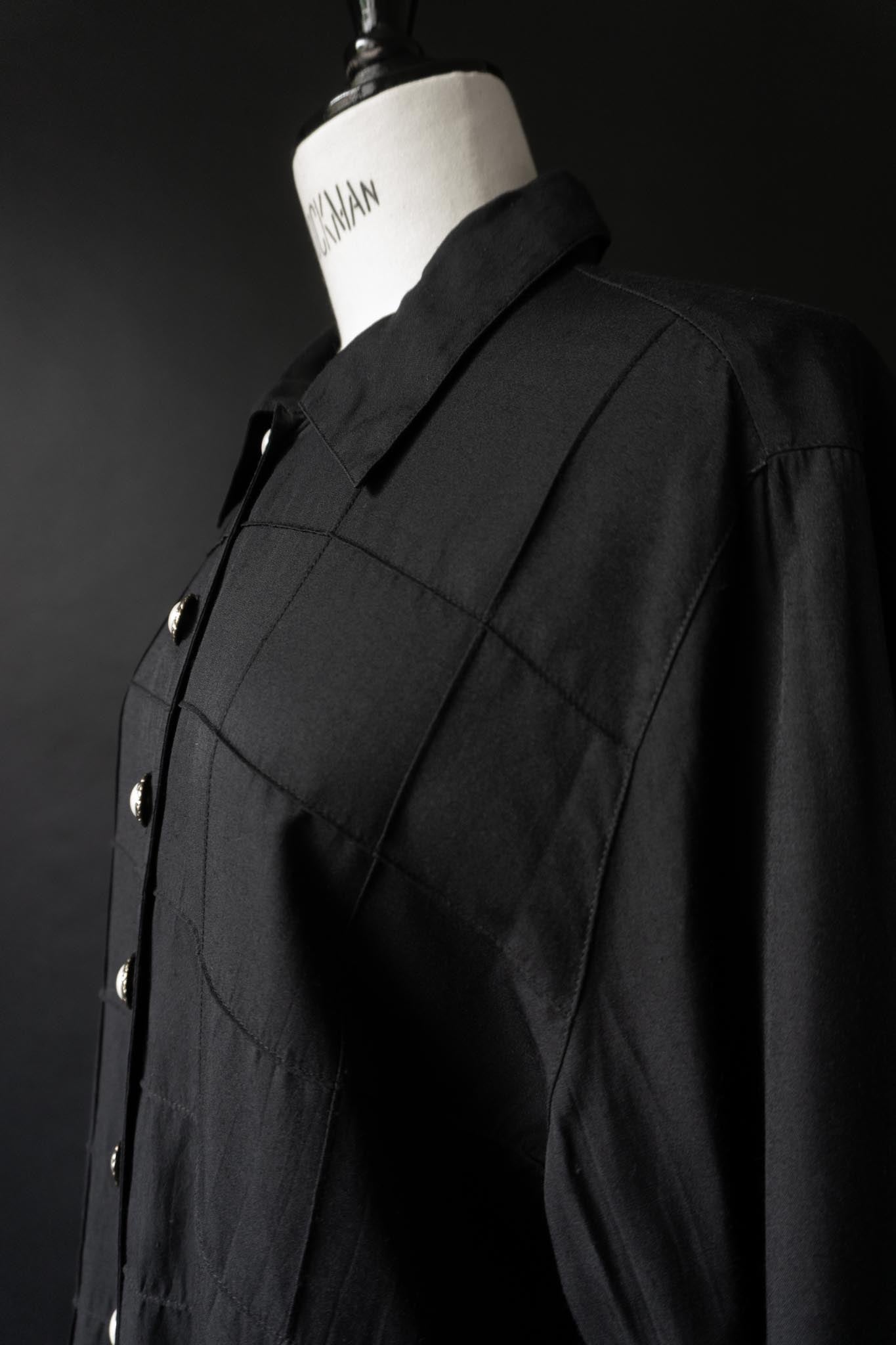 Vintage 80s Goth Bluse, M–L