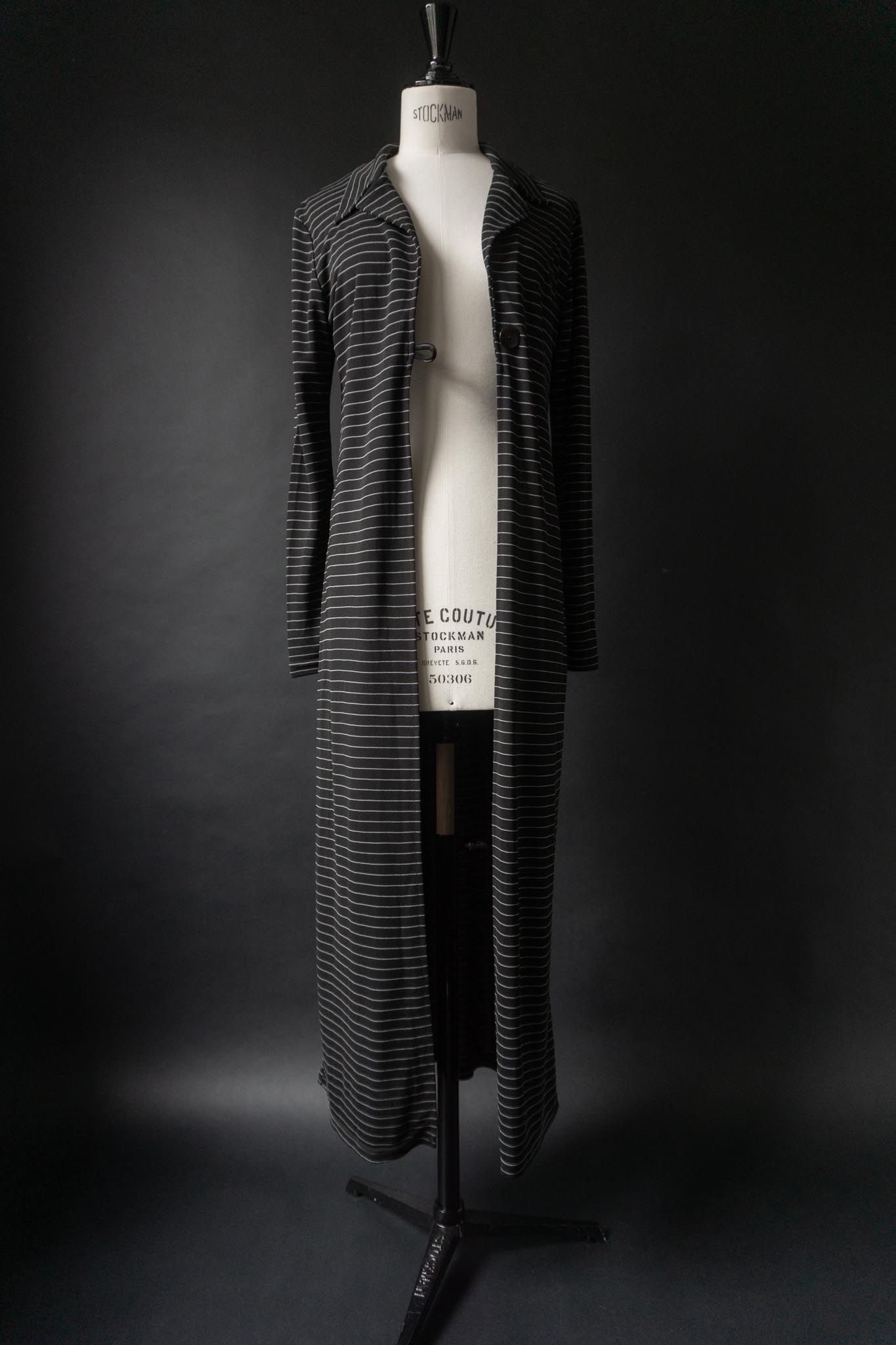 Vintage 90s Witchy Cardigan, Pinstripe, XS–S
