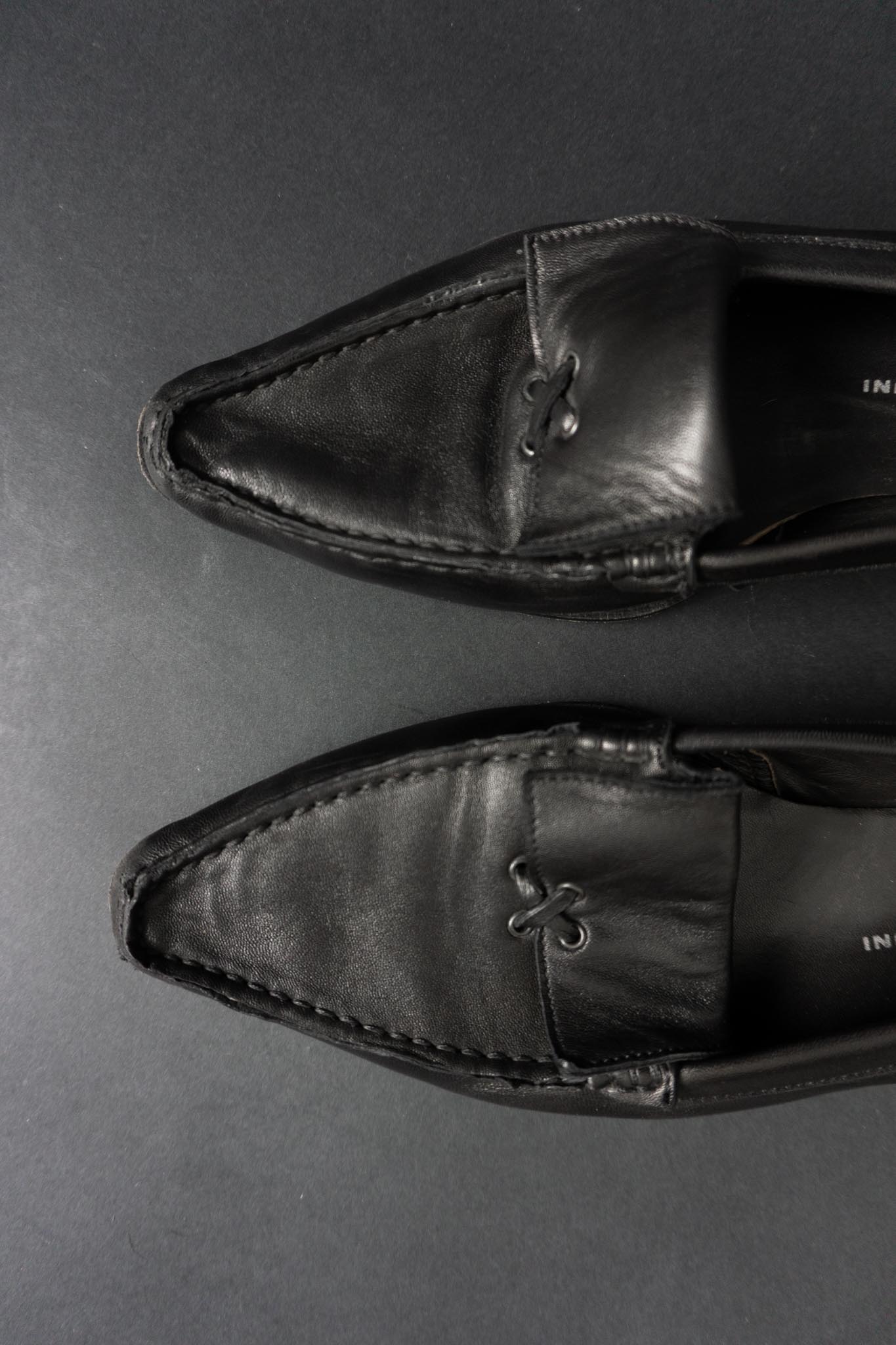 Vintage Leder Loafer, 90s, Made in Italy, 41