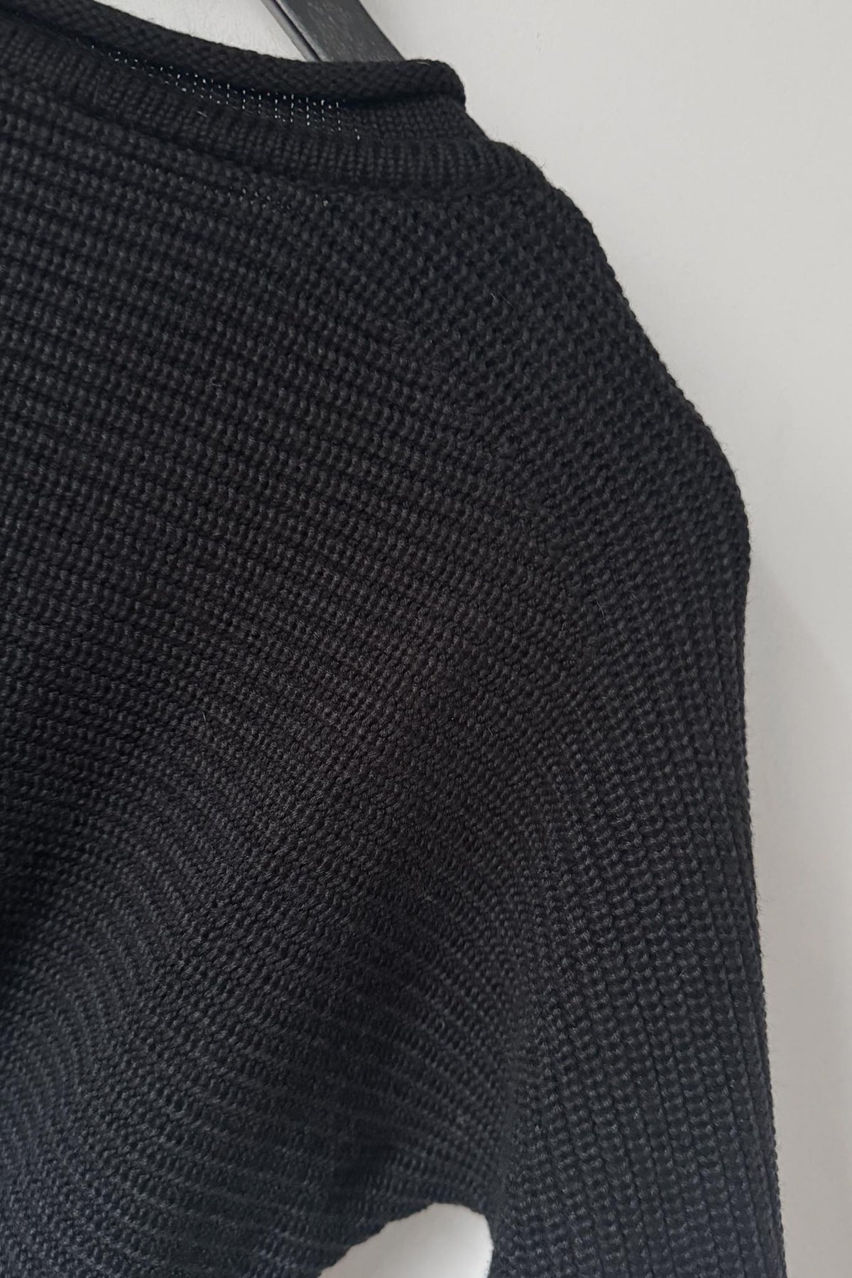 Vintage 90s Carlo Colucci Pullover – Schwarz, XS-S