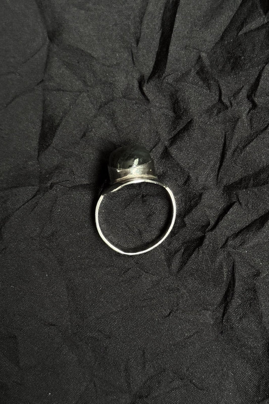 Vintage 925 Silberring mit Labradorit