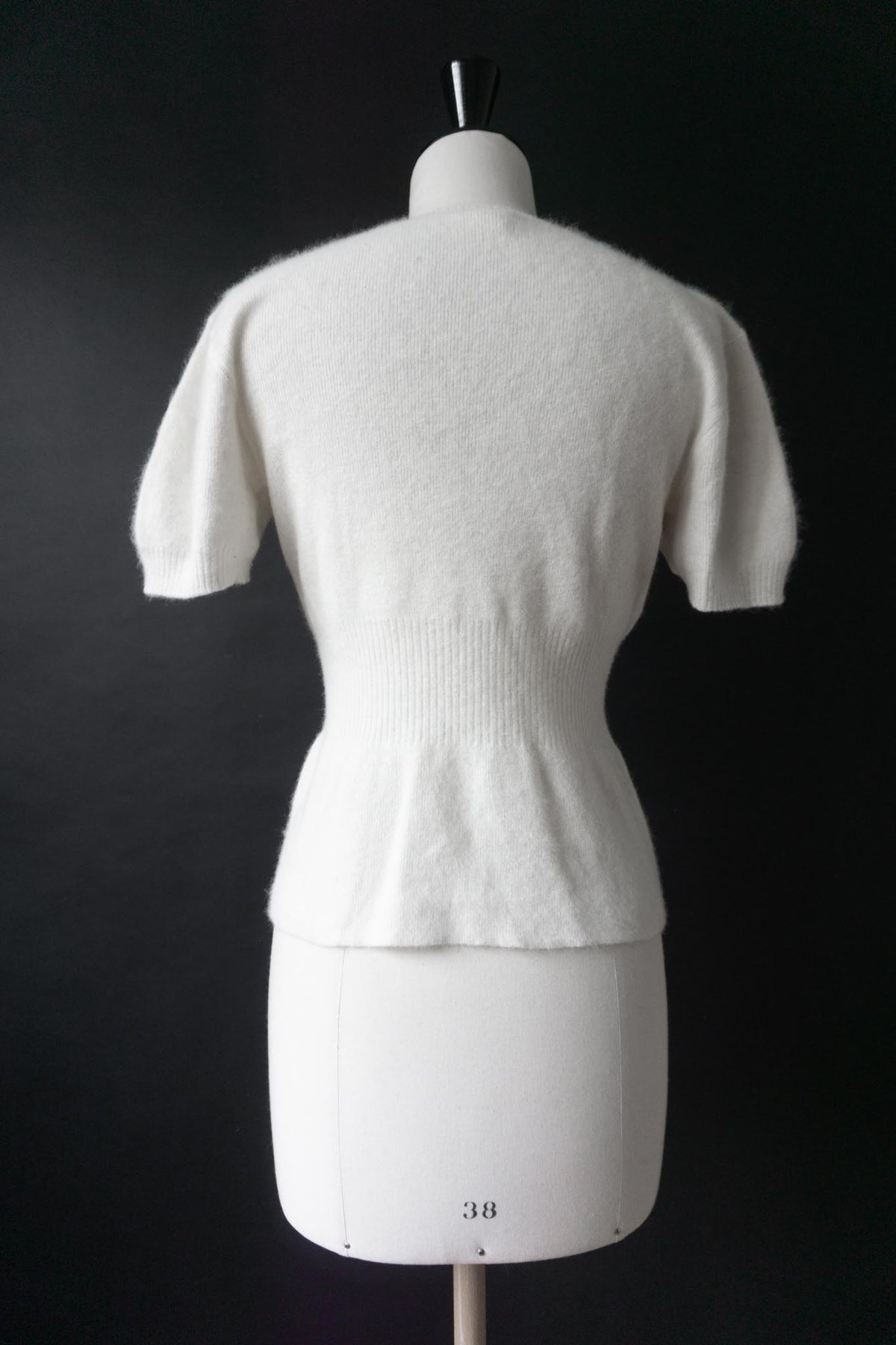 Vintage 80s Angora Pullover, XS–M