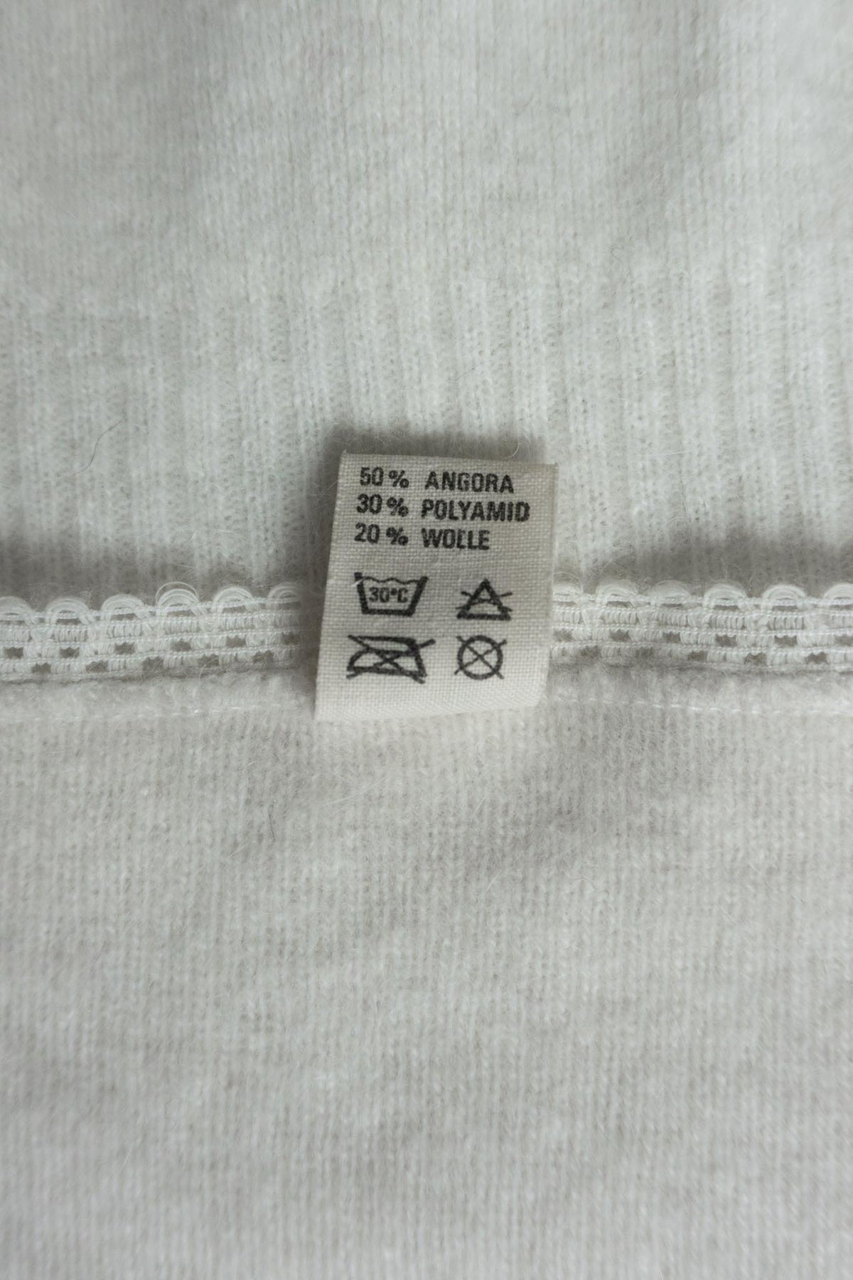 Vintage 80s Angora Pullover, XS–M