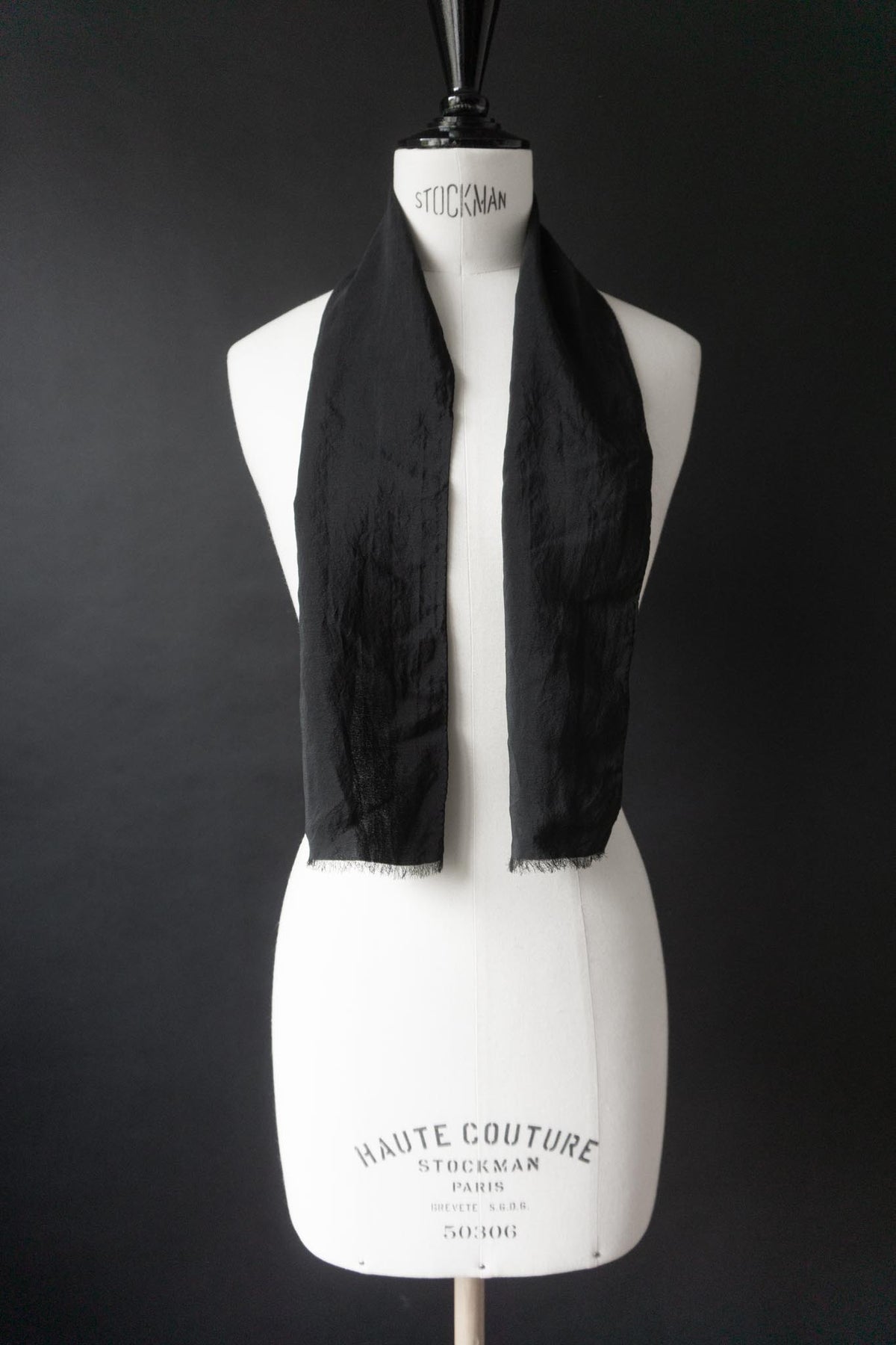 Vintage 80s Schal Seide