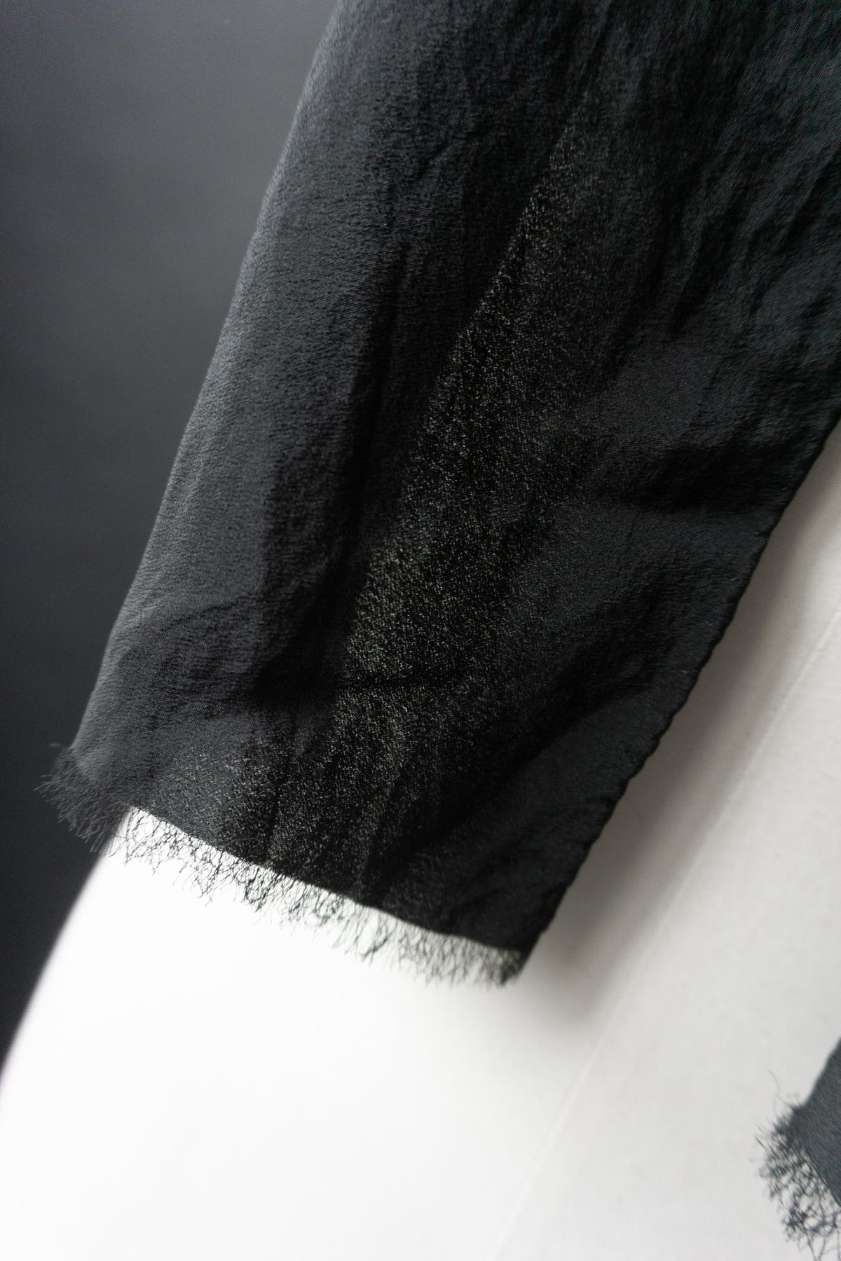Vintage 80s Schal Seide
