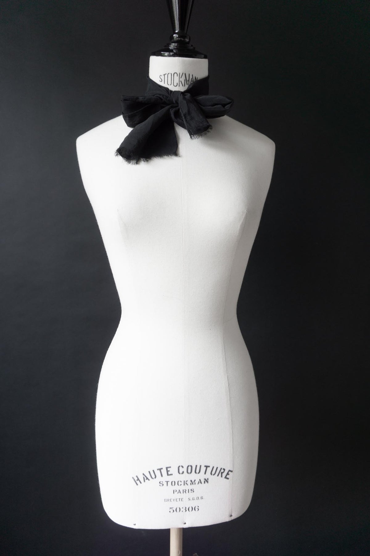 Vintage 80s Schal Seide