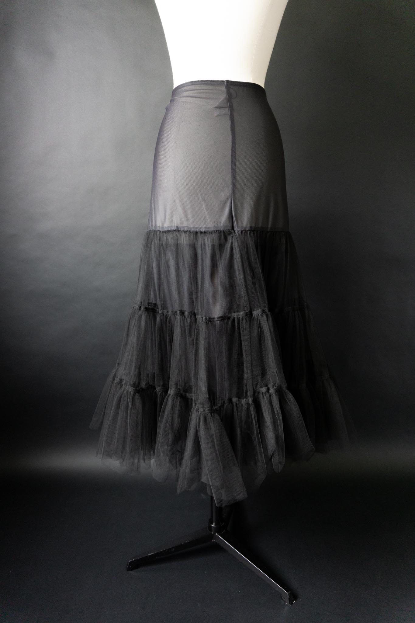 Vintage 80s Maxi Petticoat, L–XL