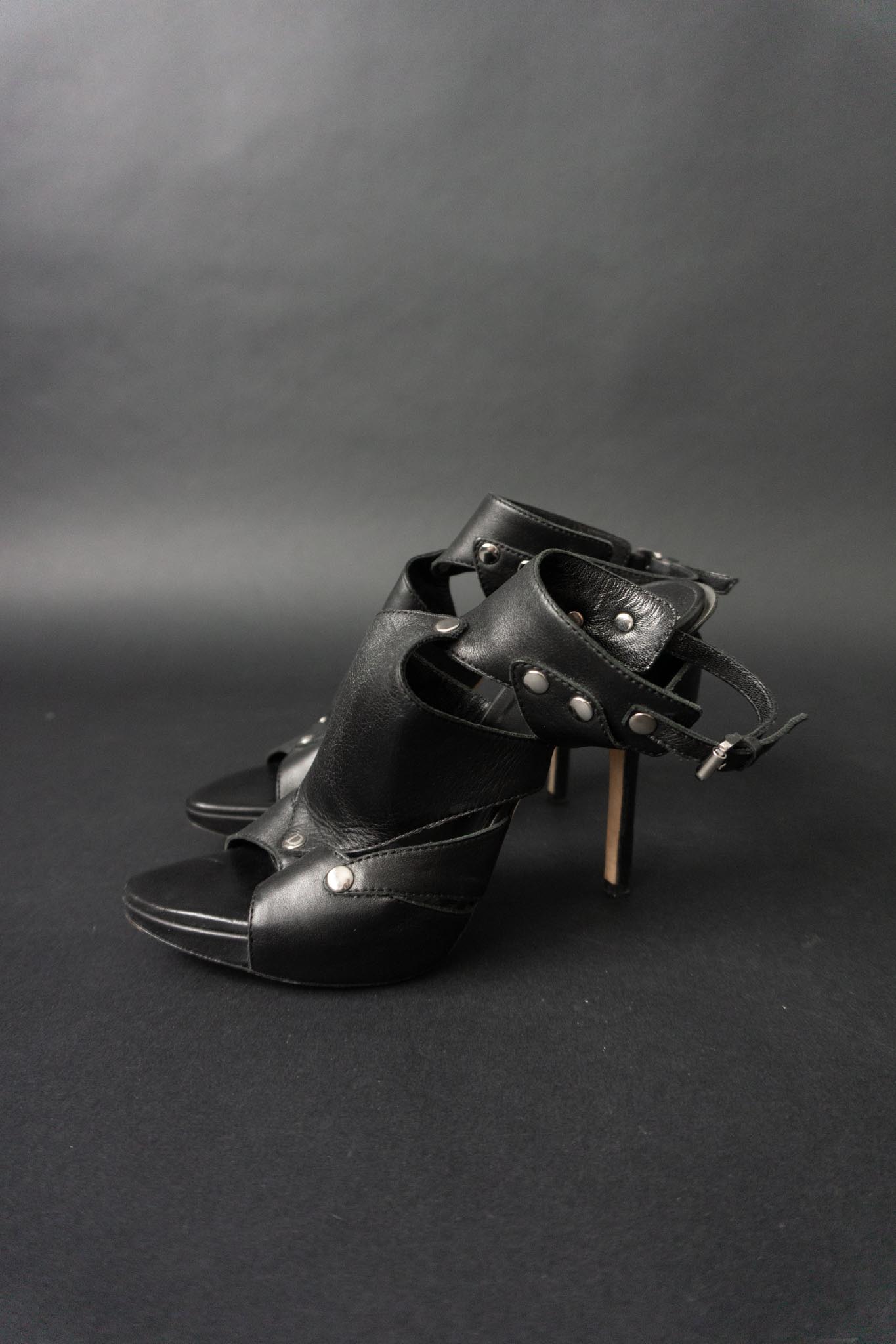 Vintage Christian Dior Extreme Gladiator Heels aus 2003, 40
